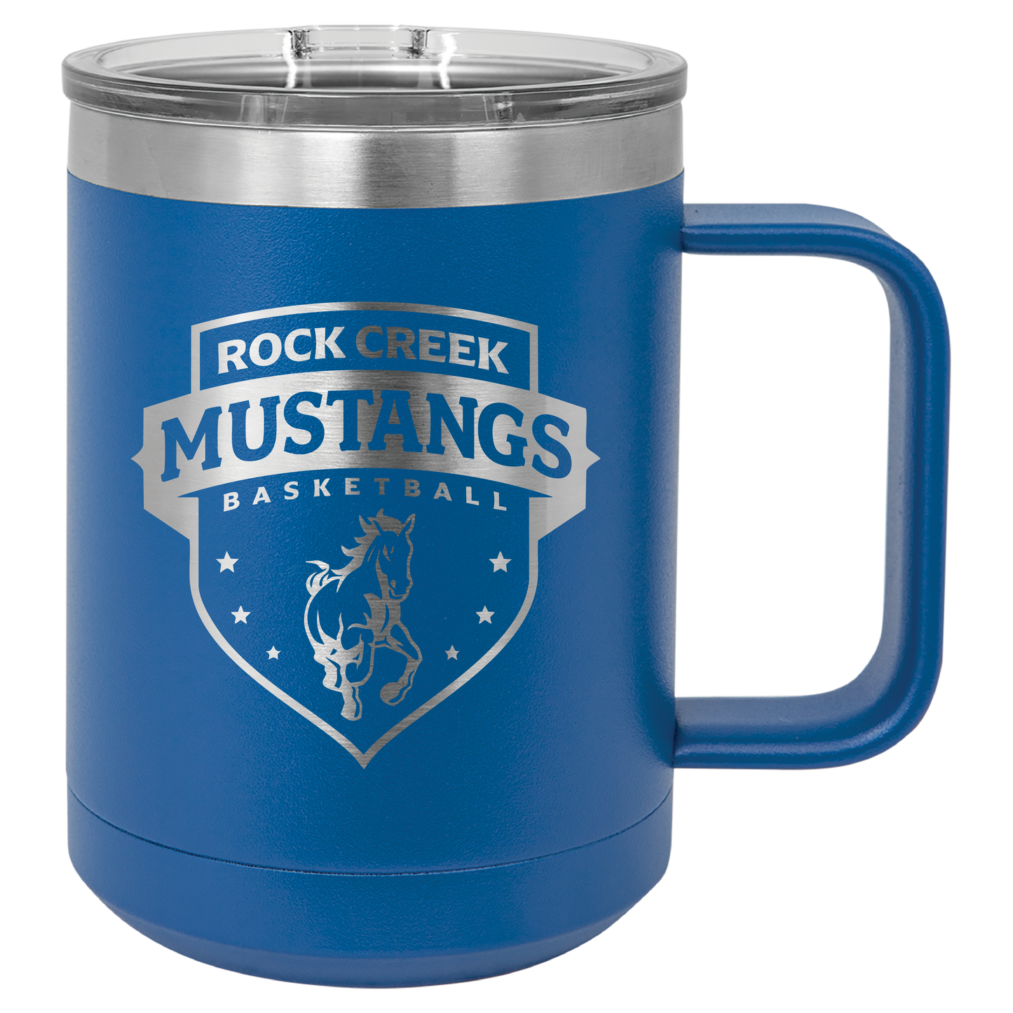 Rock Creek Basketball Tumbler - Click for all color/size options