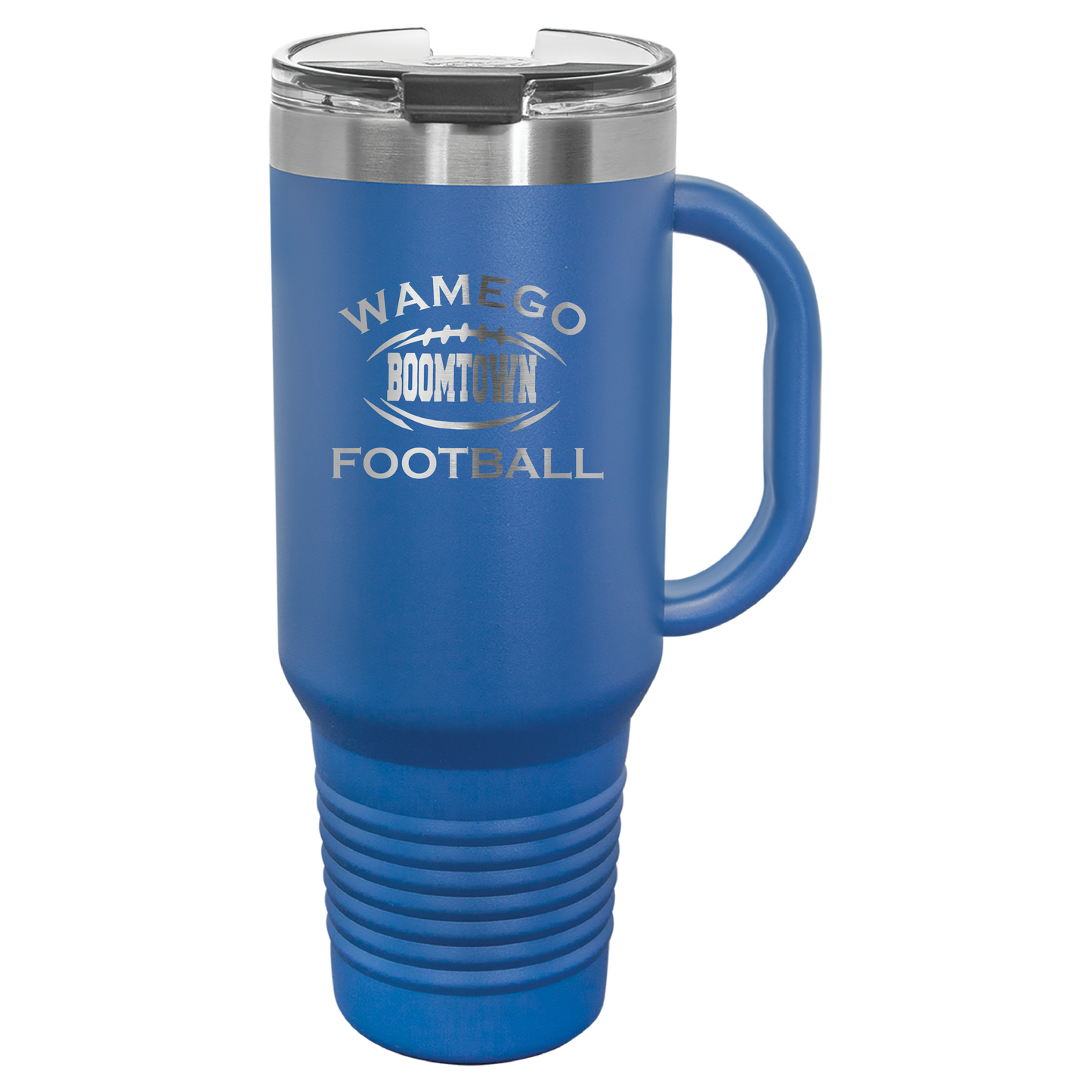 Wamego Boom Town Football Tumbler - Click for all color/size options