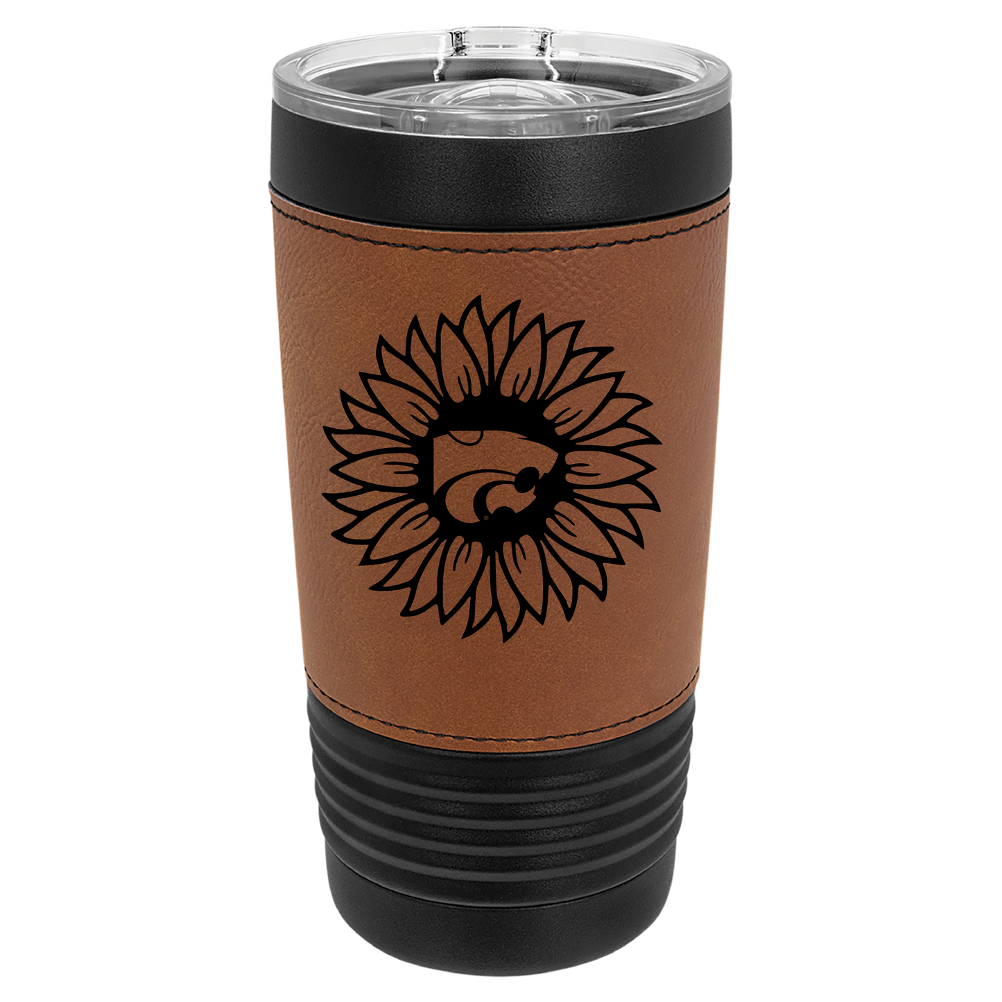 Power Cat Sunflower insulated Drinkware - Official Affinity Licensed Product - K-State