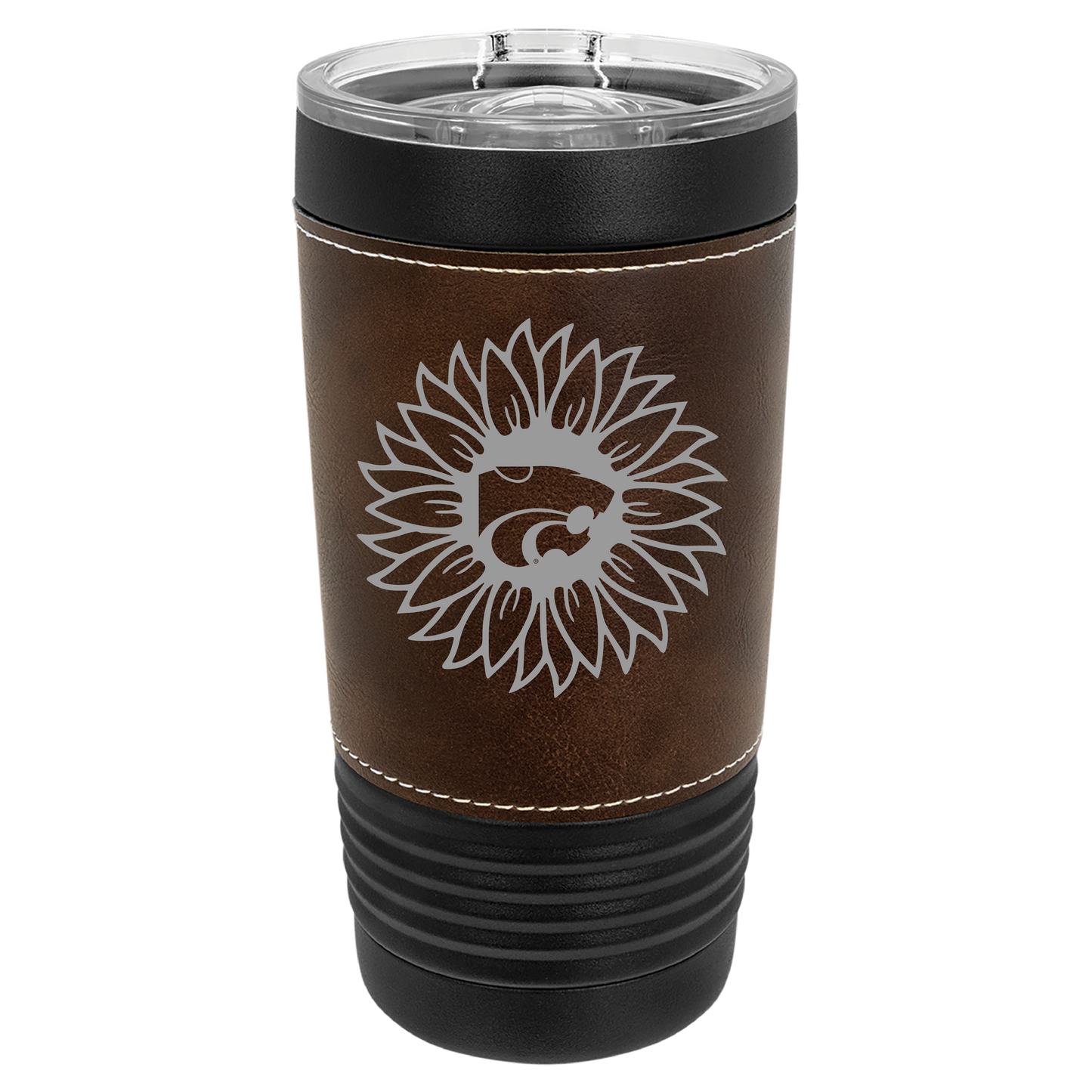 Power Cat Sunflower insulated Drinkware - Official Affinity Licensed Product - K-State