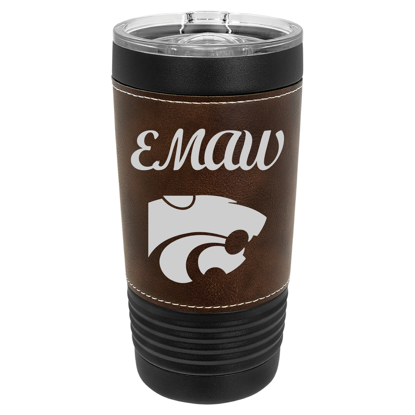 EMAW with Power Cat insulated Drinkware - Official Affinity Licensed Product - K-State