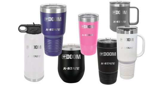 Doom insulated Drinkware - Official Affinity Licensed Product - K-State