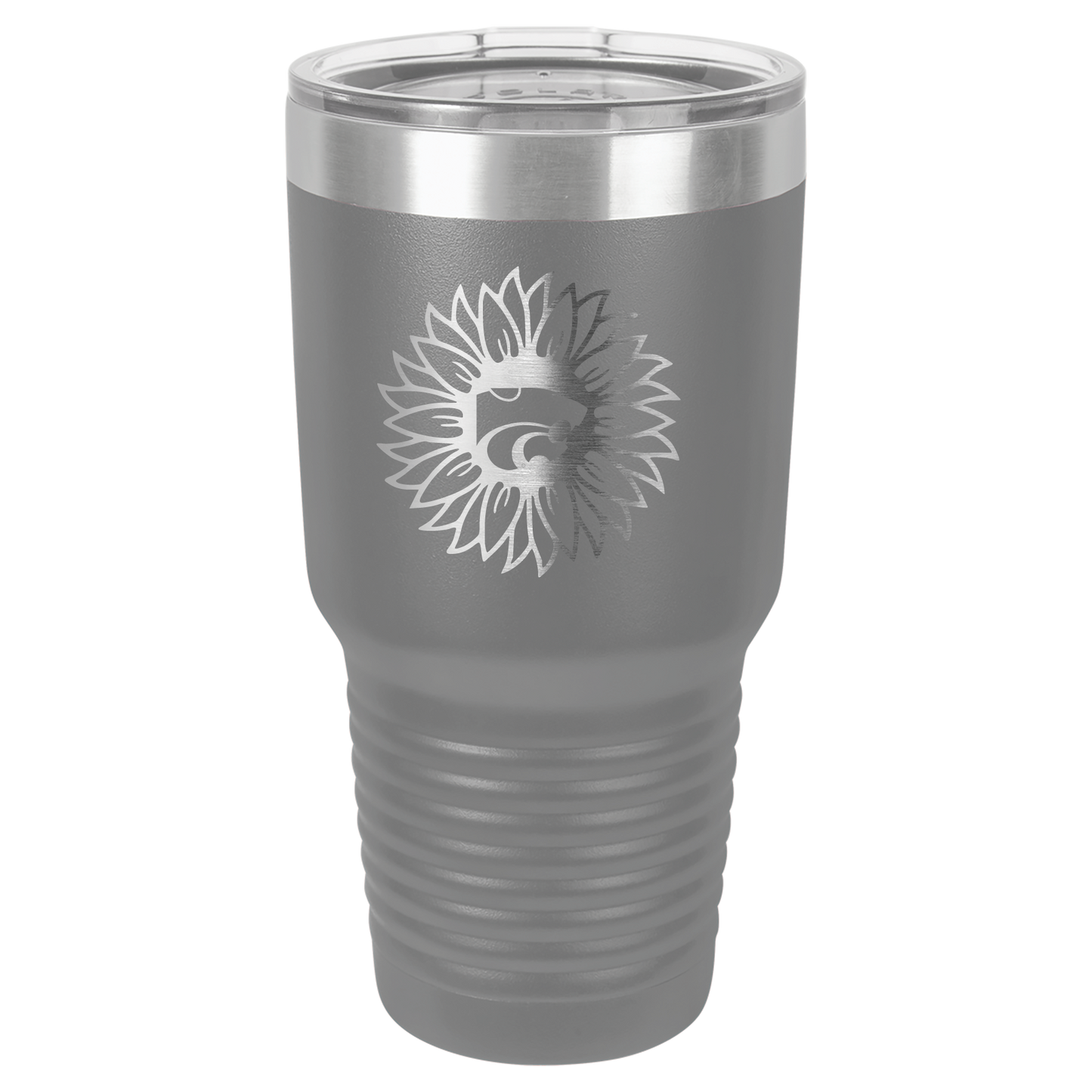 Power Cat Sunflower insulated Drinkware - Official Affinity Licensed Product - K-State