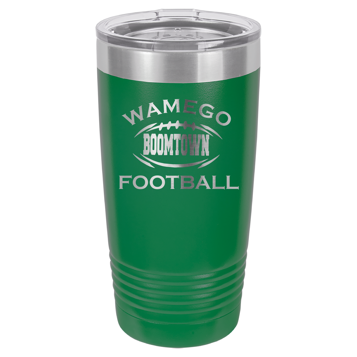 Wamego Boom Town Football Tumbler - Click for all color/size options