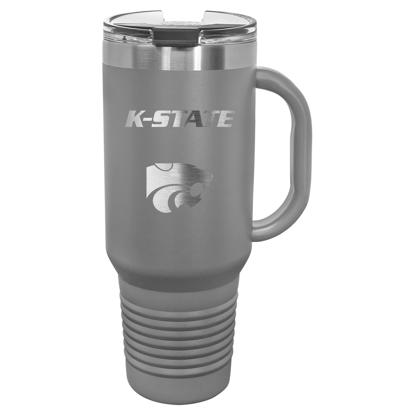 K-State with Power Cat insulated Drinkware - Official Affinity Licensed Product - K-State