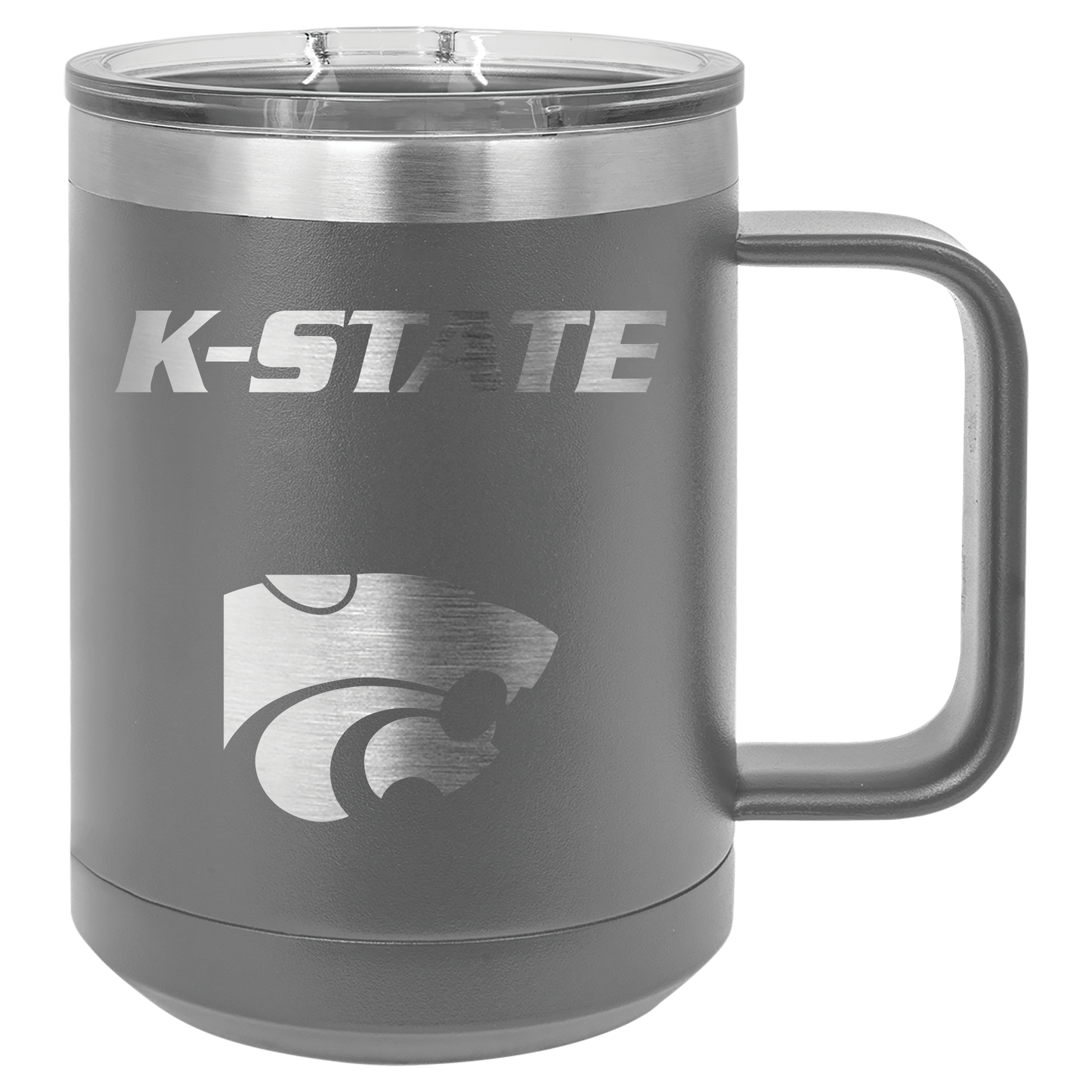 K-State with Power Cat insulated Drinkware - Official Affinity Licensed Product - K-State