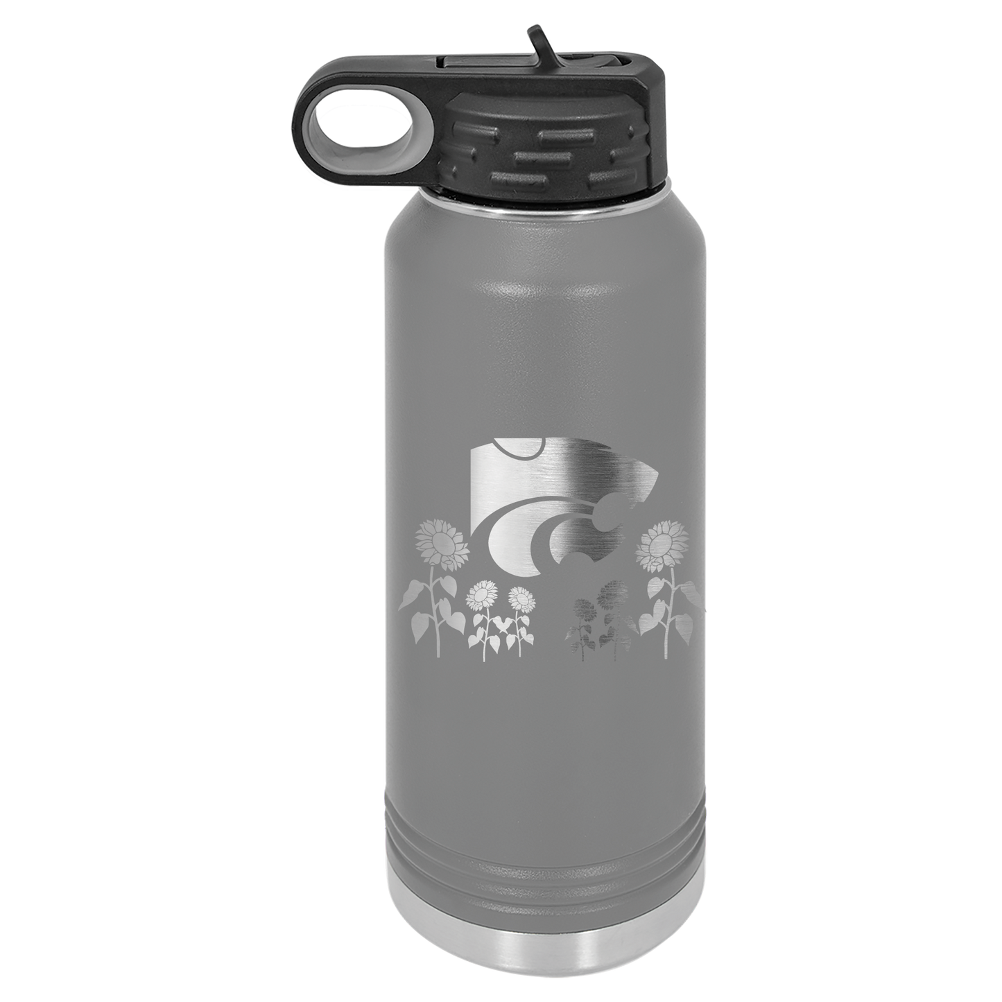 Power Cat Sunflower Field insulated Drinkware - Official Affinity Licensed Product - K-State