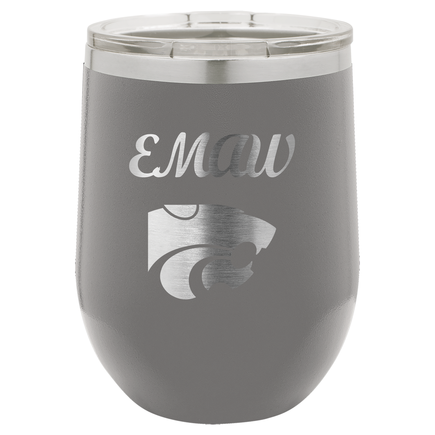 EMAW with Power Cat insulated Drinkware - Official Affinity Licensed Product - K-State