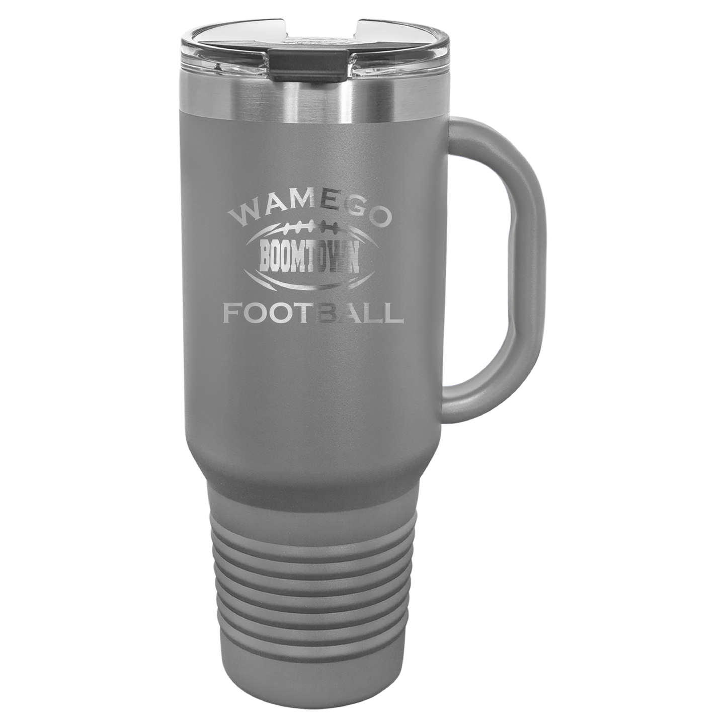 Wamego Boom Town Football Tumbler - Click for all color/size options