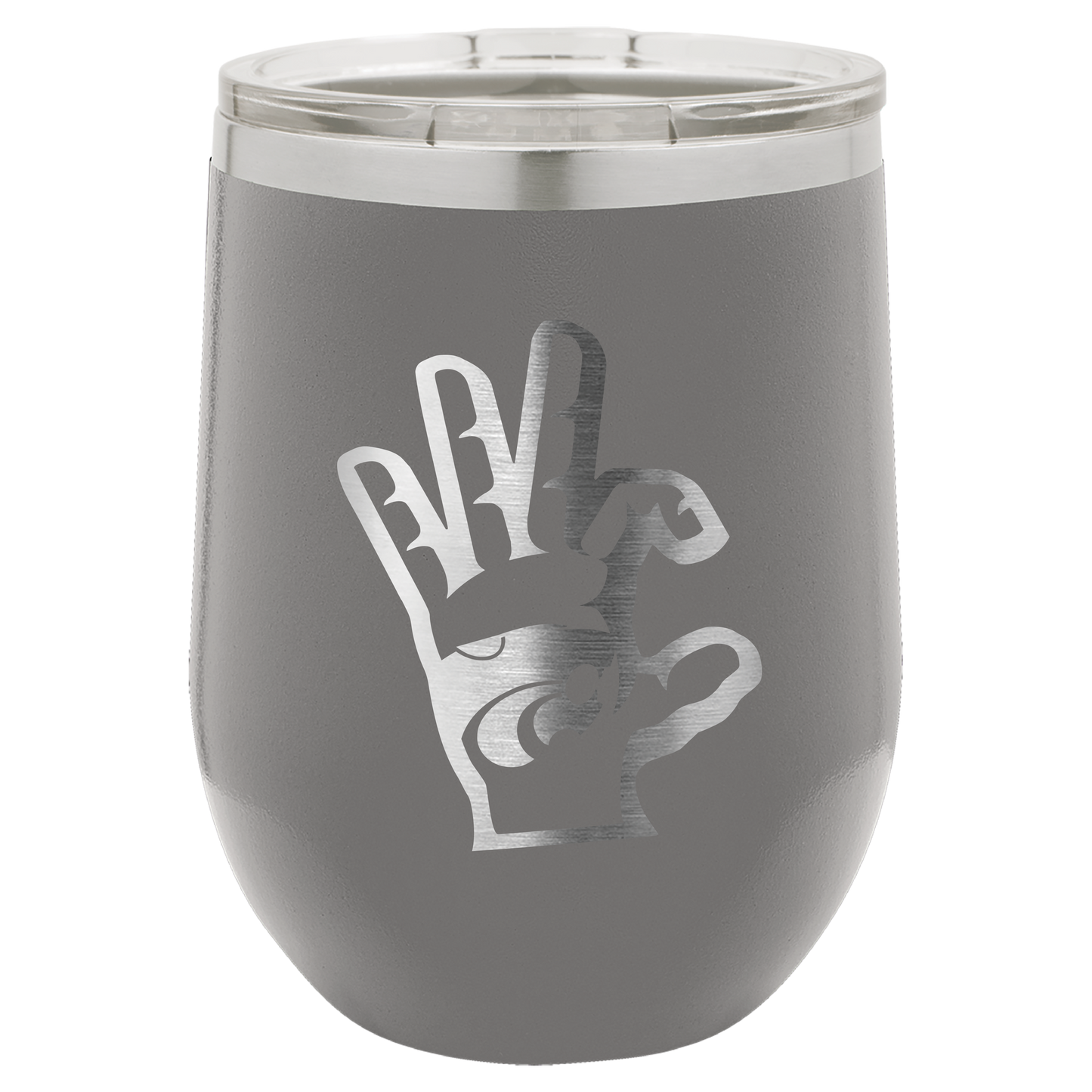 Wildcat Hand with Power Cat insulated Drinkware - Official Affinity Licensed Product - K-State