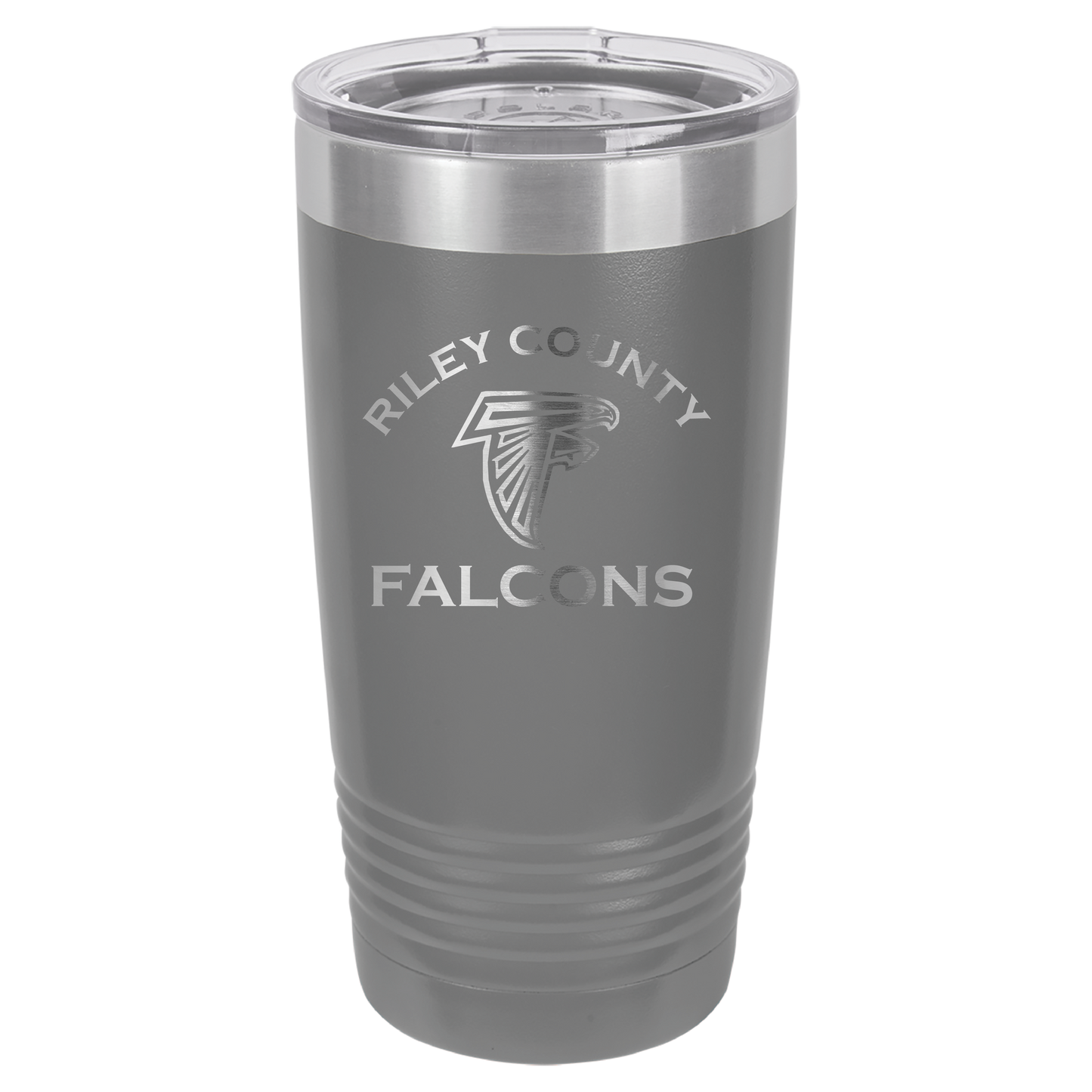 Riley County Falcons Tumbler - Click for all color/size options