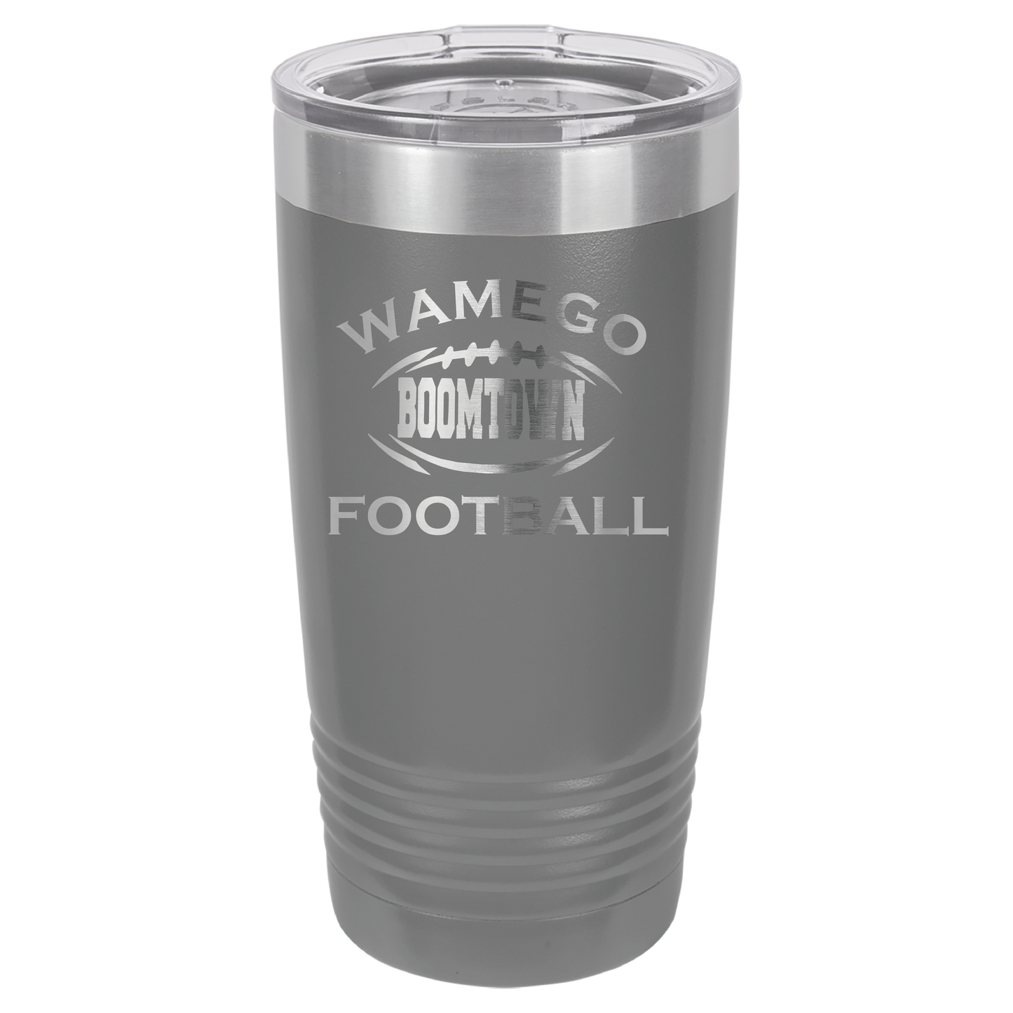 Wamego Boom Town Football Tumbler - Click for all color/size options