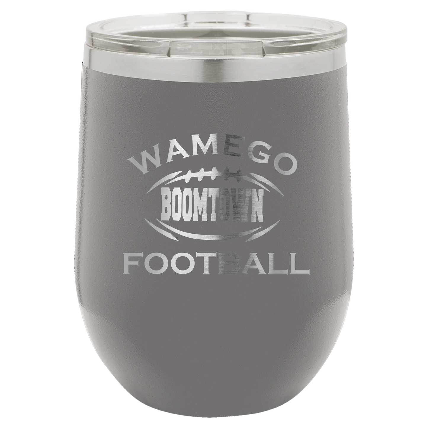 Wamego Boom Town Football Tumbler - Click for all color/size options