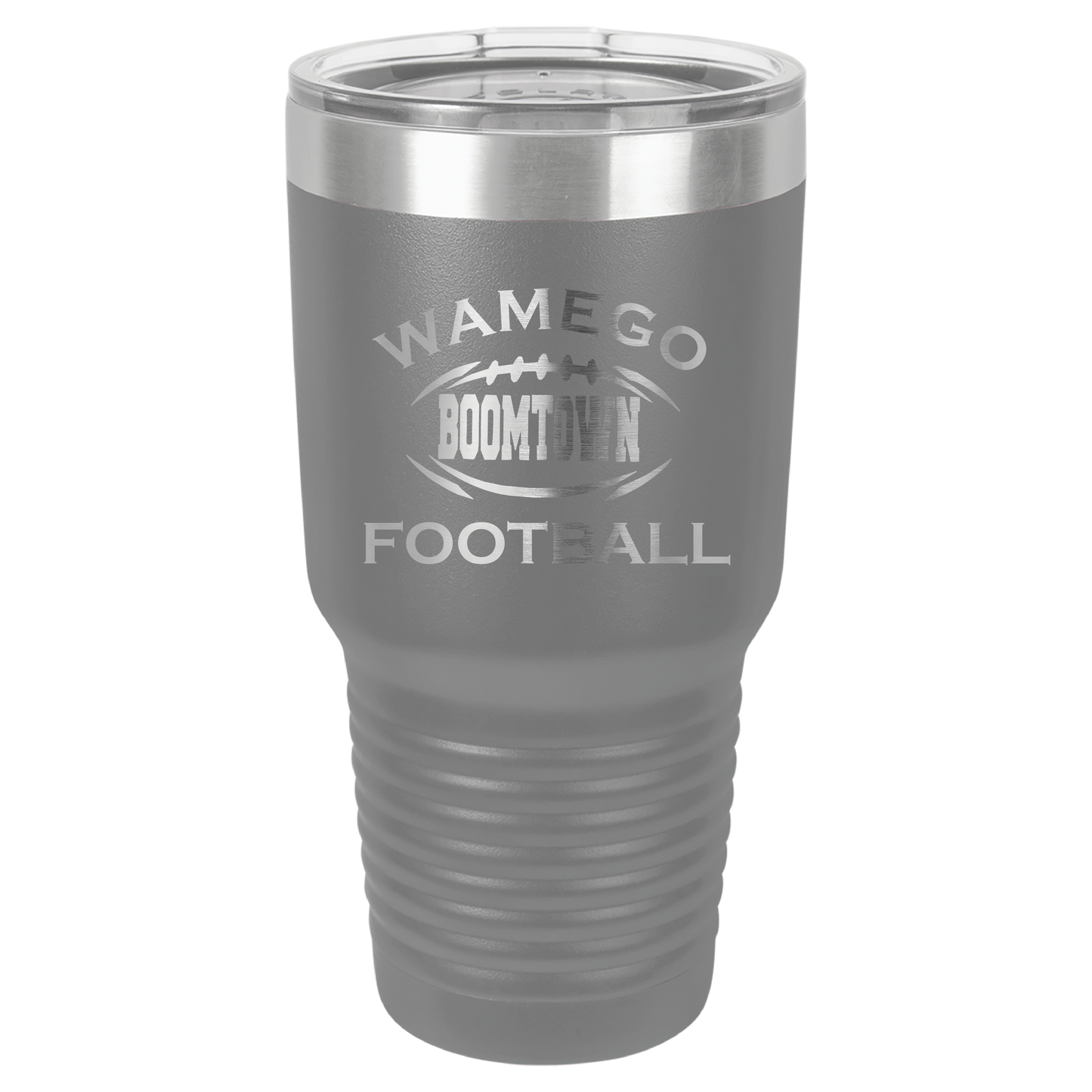 Wamego Boom Town Football Tumbler - Click for all color/size options