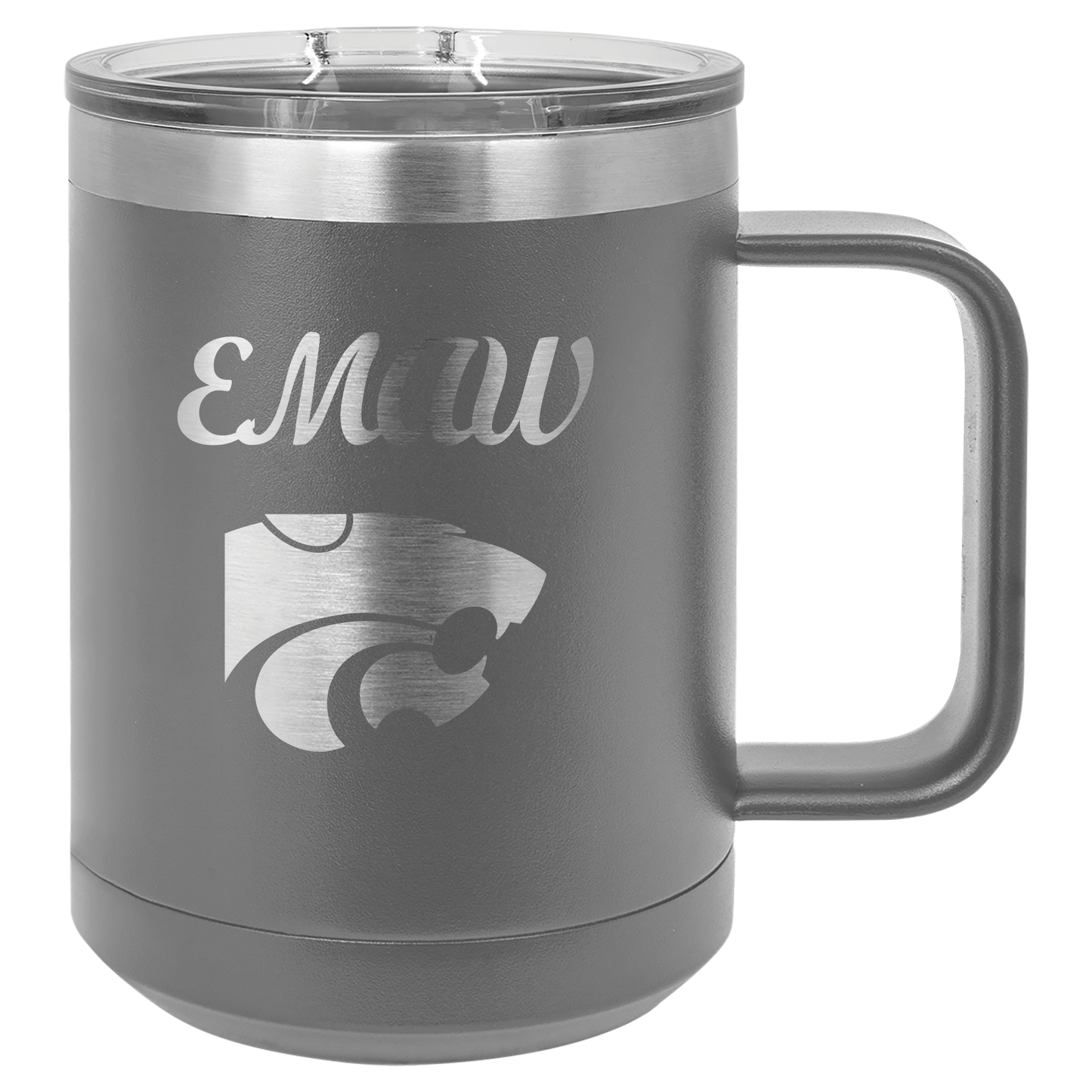 EMAW with Power Cat insulated Drinkware - Official Affinity Licensed Product - K-State