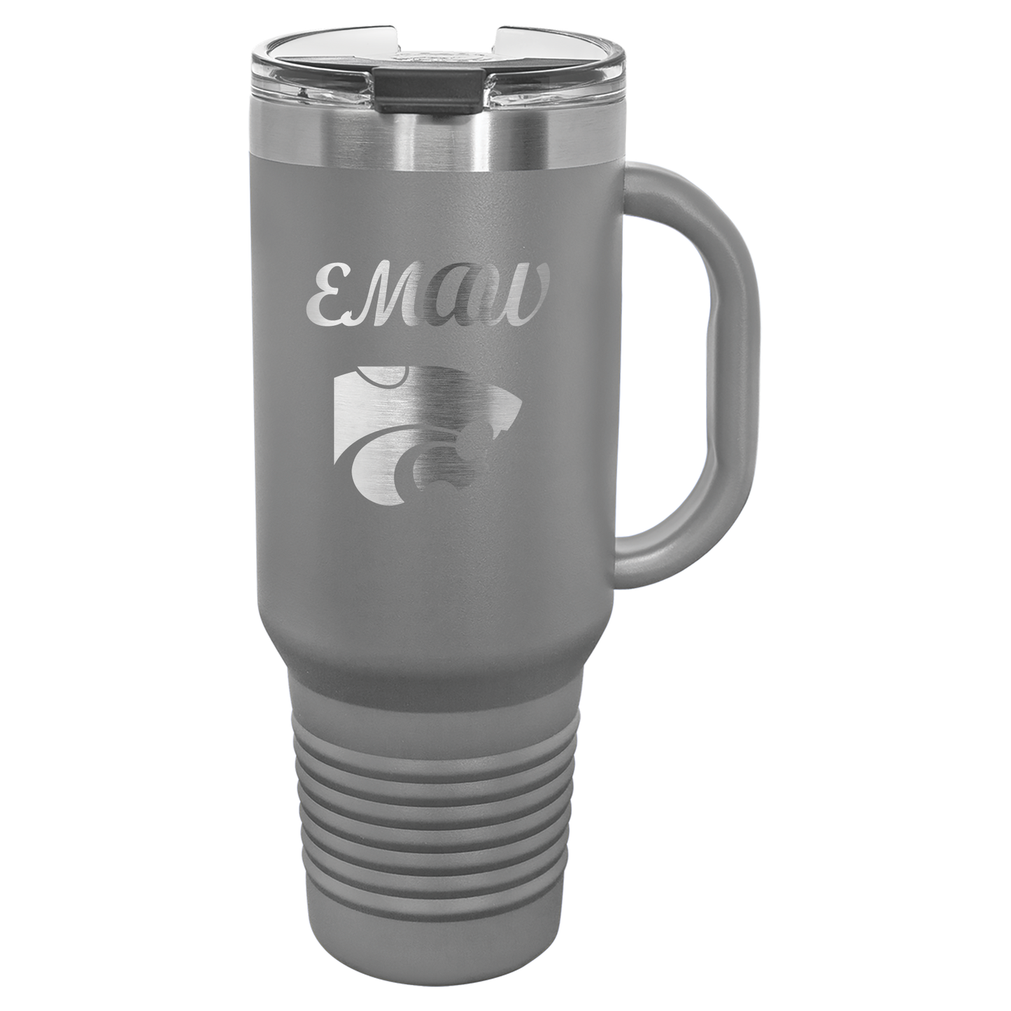 EMAW with Power Cat insulated Drinkware - Official Affinity Licensed Product - K-State