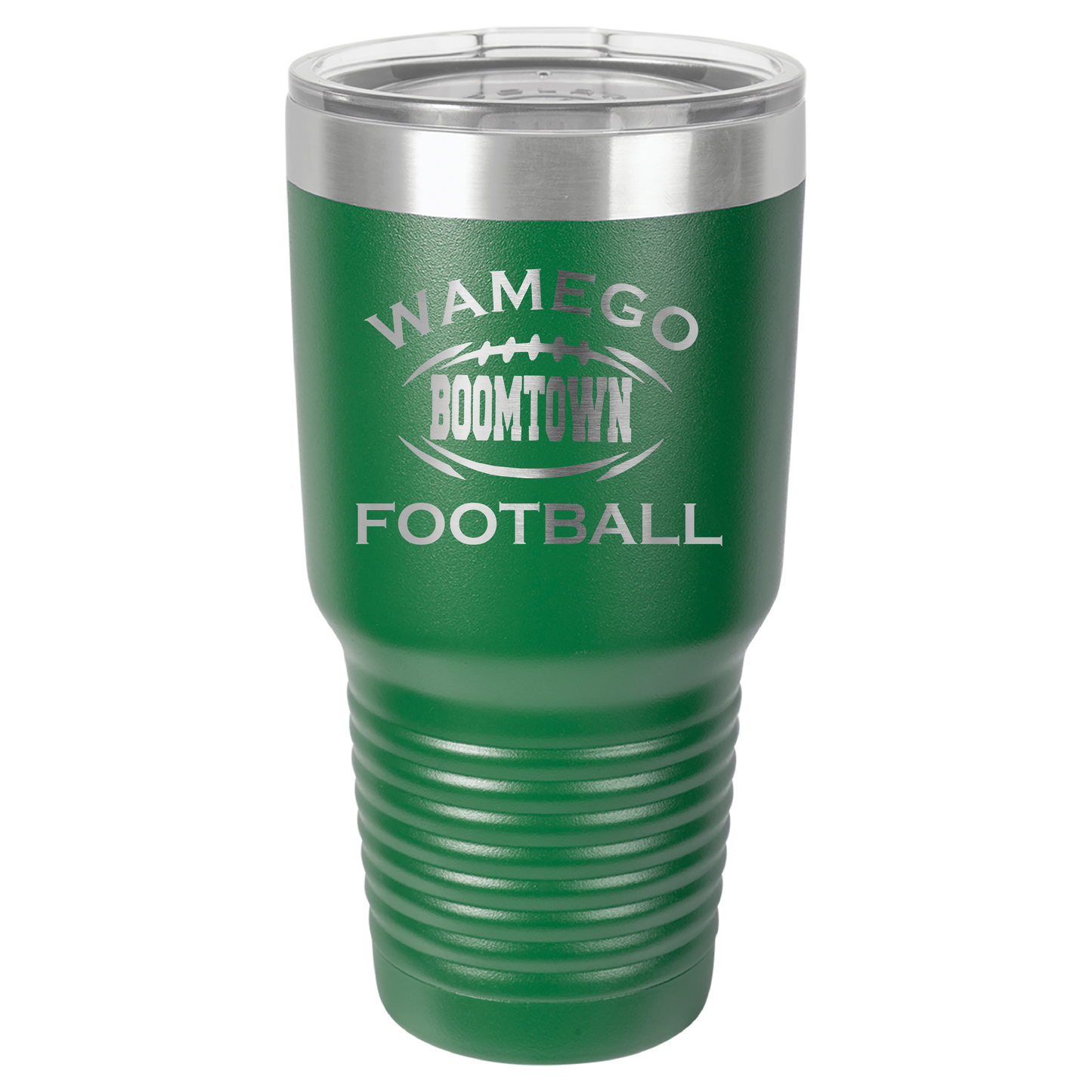 Wamego Boom Town Football Tumbler - Click for all color/size options