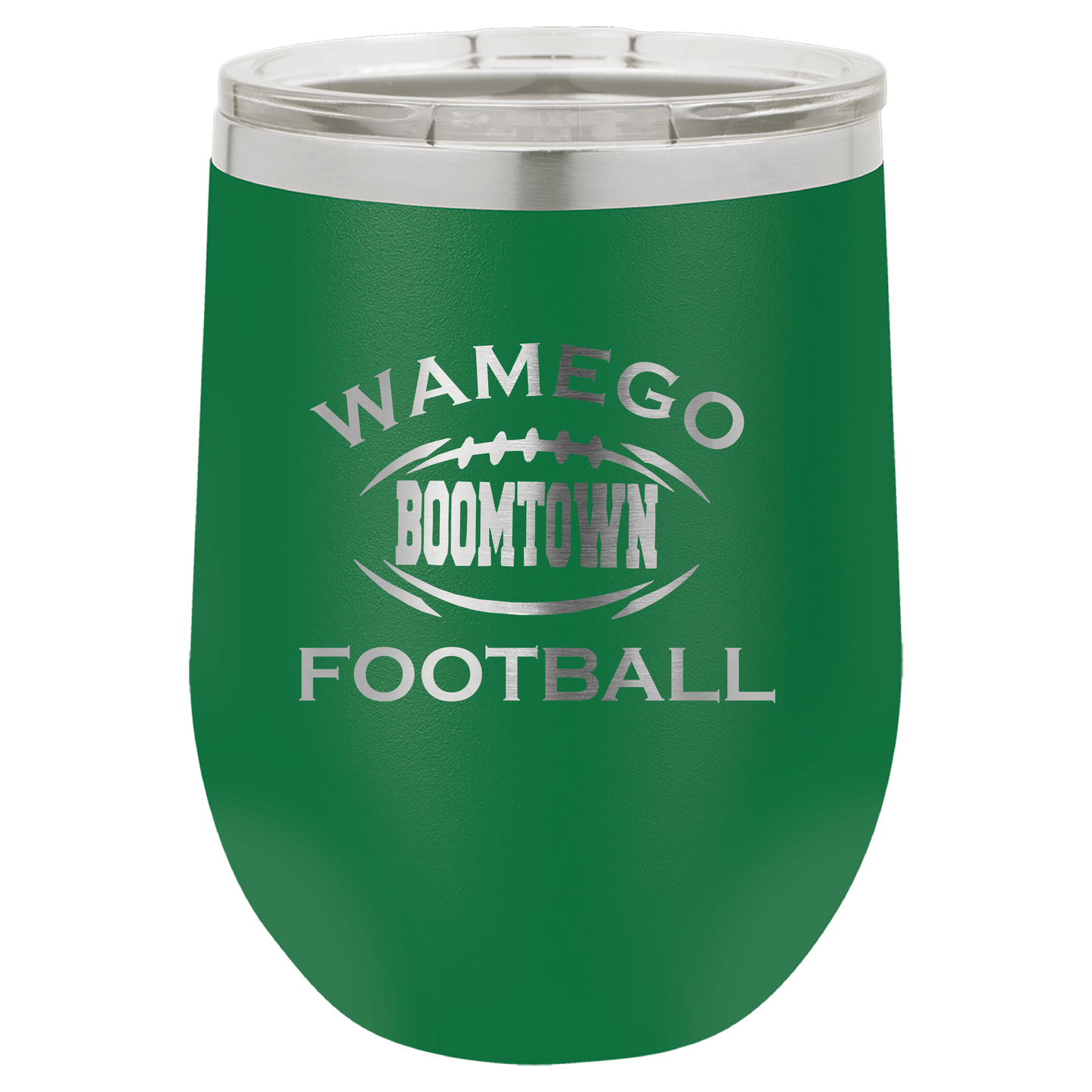 Wamego Boom Town Football Tumbler - Click for all color/size options