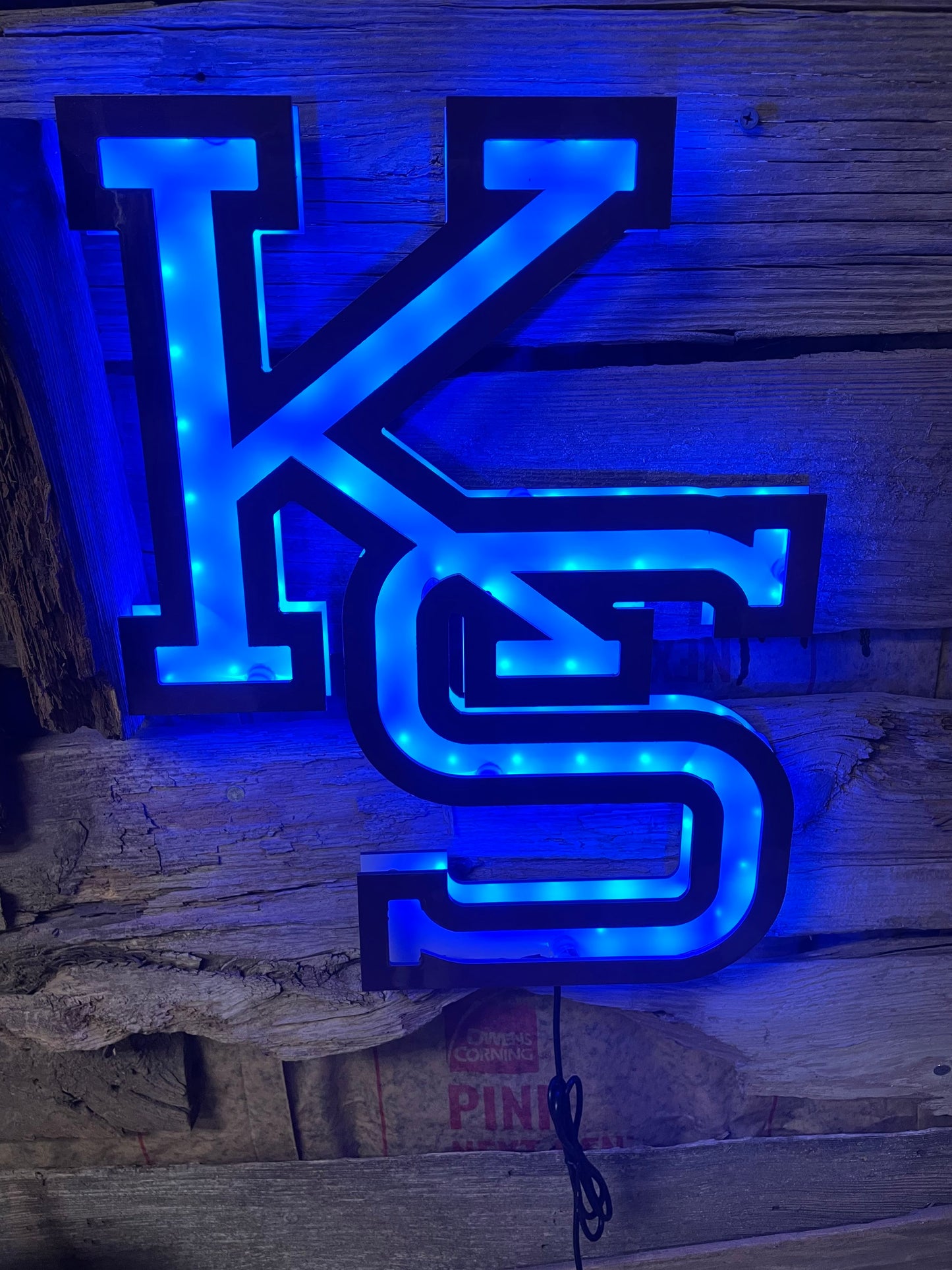 K-State Baseball LED Sign