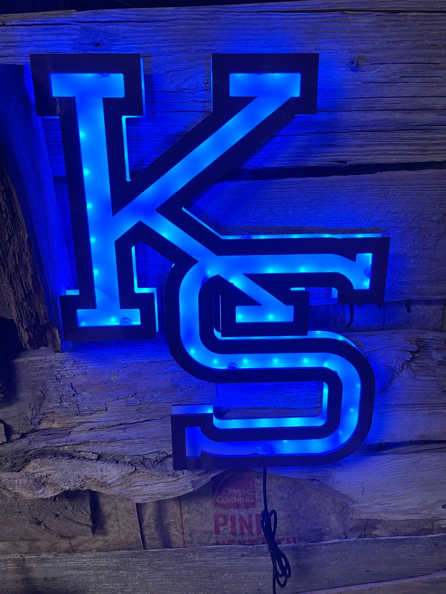 K-State Baseball LED Sign