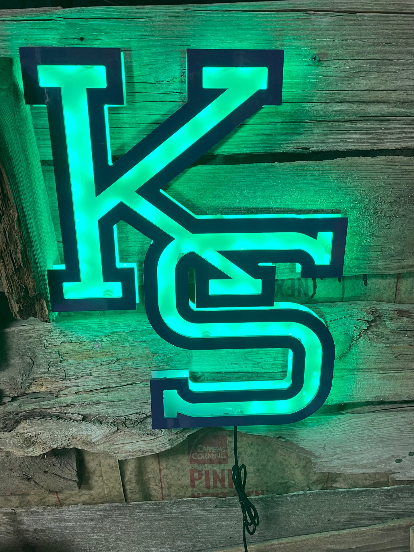 K-State Baseball LED Sign