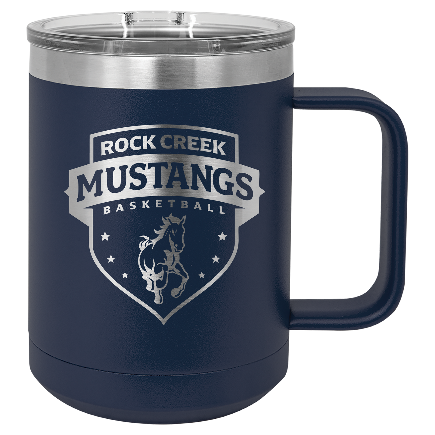 Rock Creek Basketball Tumbler - Click for all color/size options