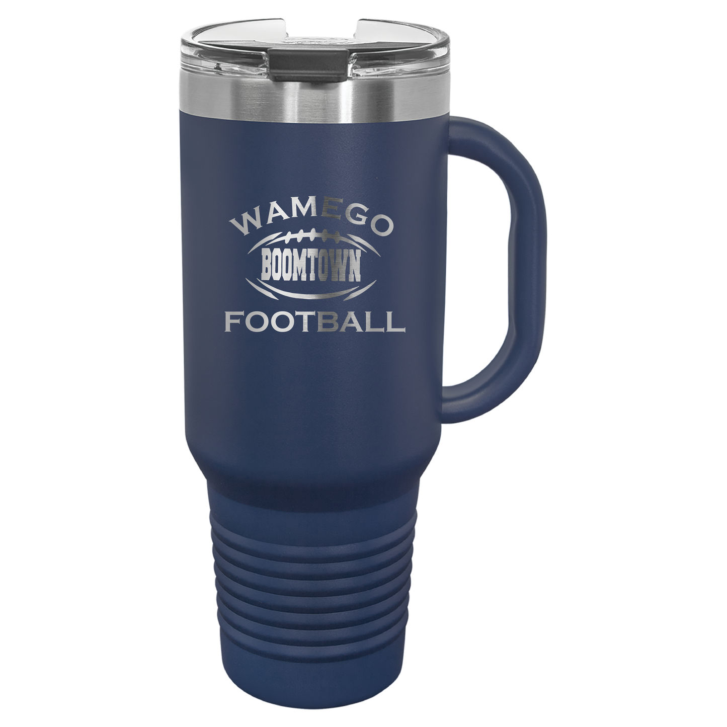 Wamego Boom Town Football Tumbler - Click for all color/size options