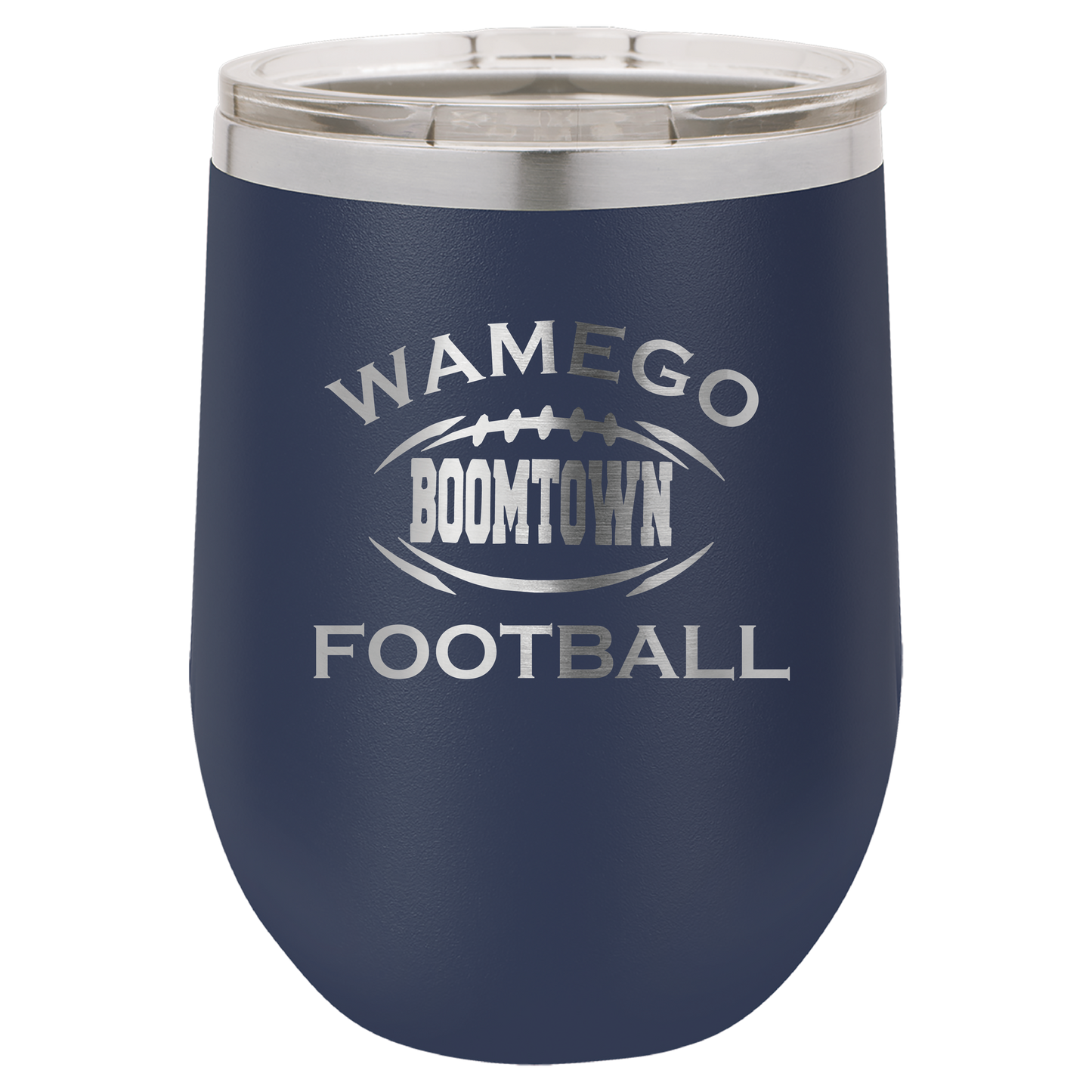 Wamego Boom Town Football Tumbler - Click for all color/size options