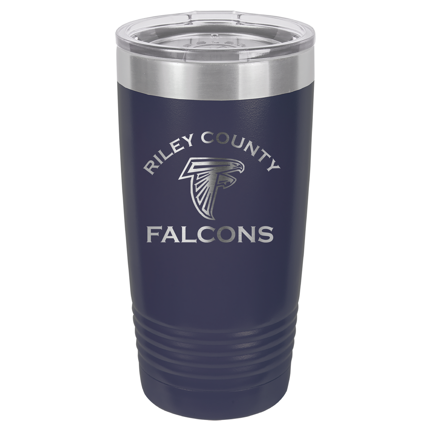 Riley County Falcons Tumbler - Click for all color/size options