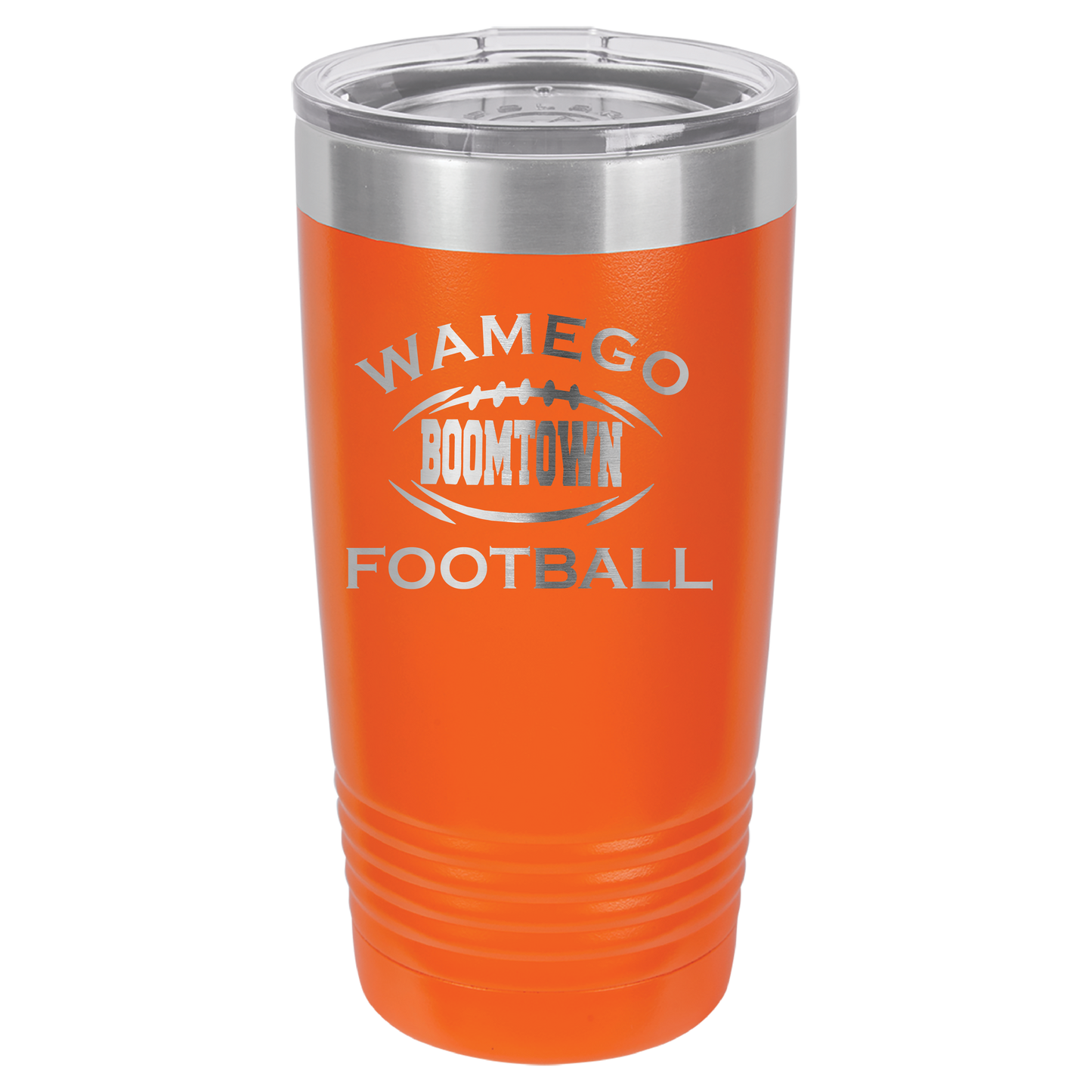 Wamego Boom Town Football Tumbler - Click for all color/size options