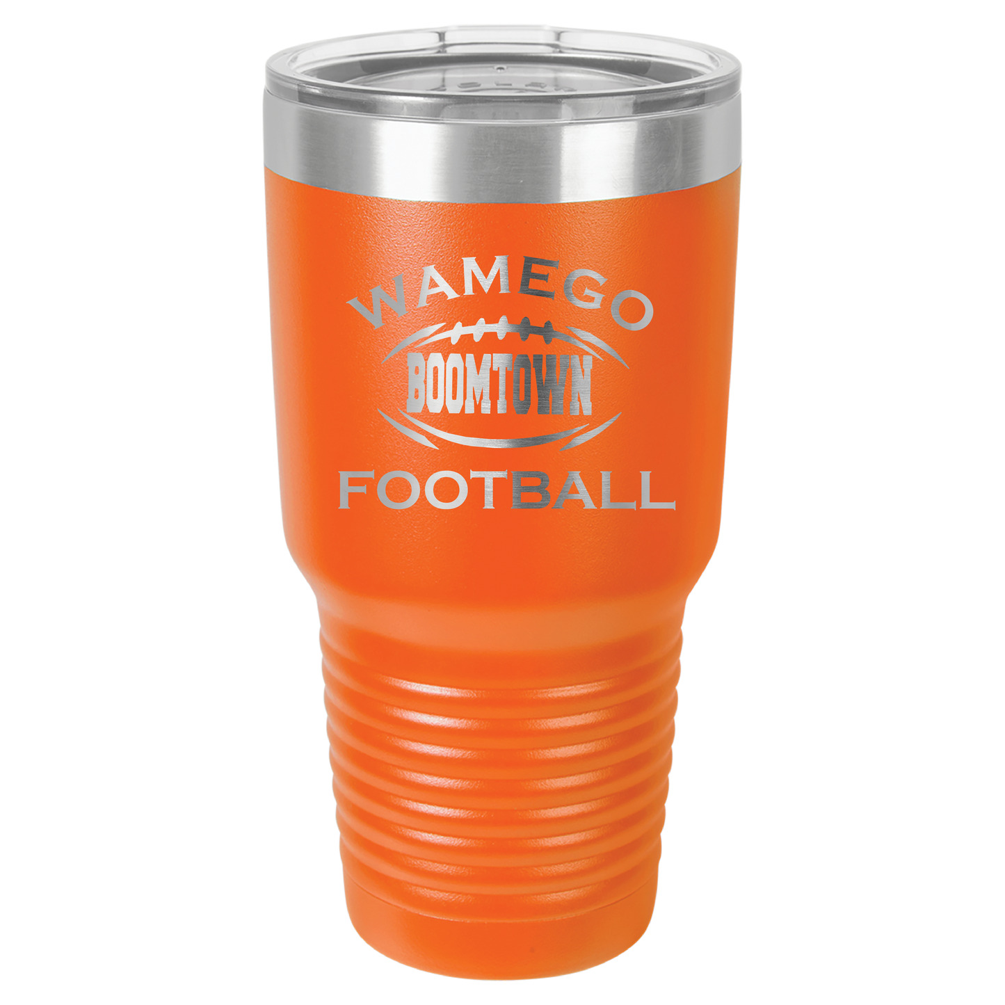 Wamego Boom Town Football Tumbler - Click for all color/size options