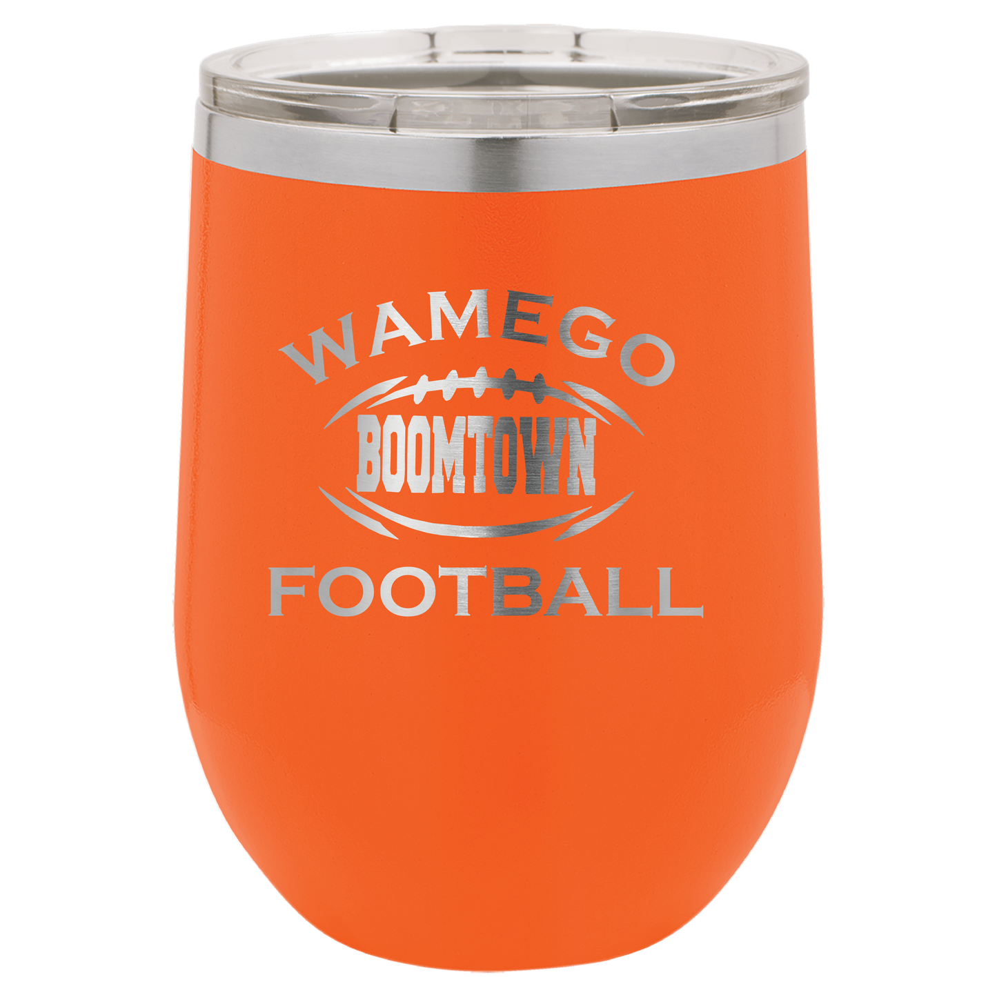 Wamego Boom Town Football Tumbler - Click for all color/size options