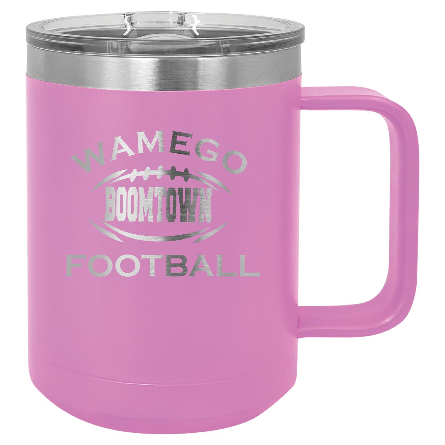 Wamego Boom Town Football Tumbler - Click for all color/size options