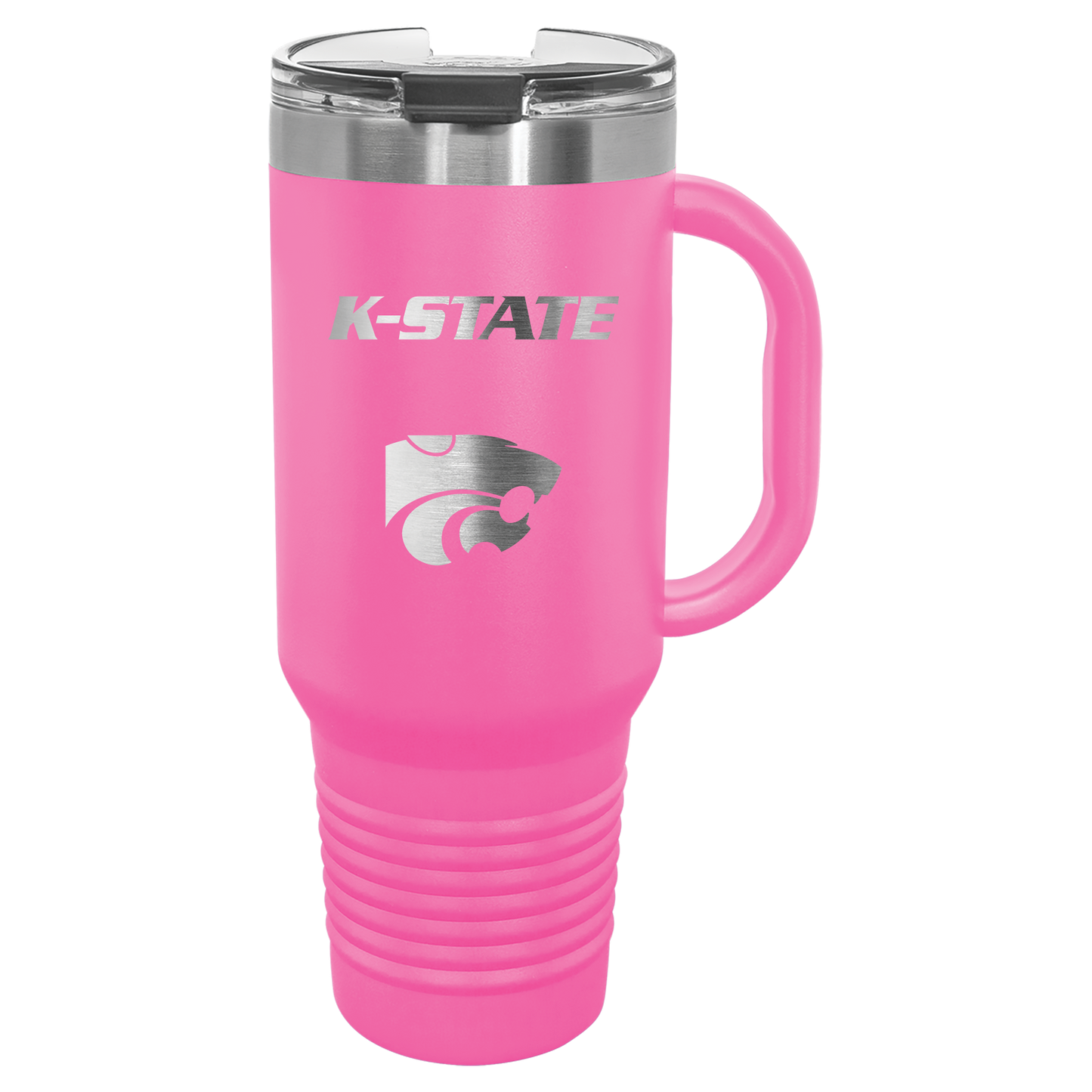 K-State with Power Cat insulated Drinkware - Official Affinity Licensed Product - K-State