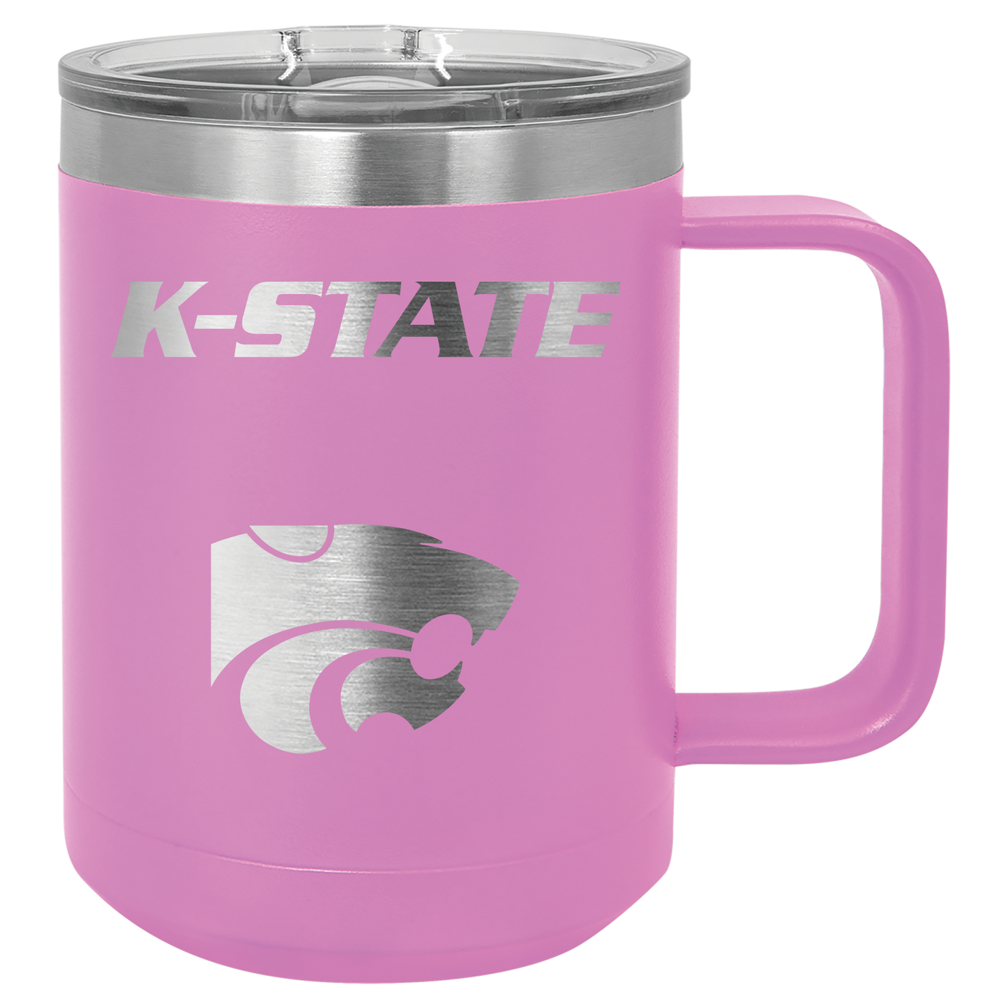 K-State with Power Cat insulated Drinkware - Official Affinity Licensed Product - K-State