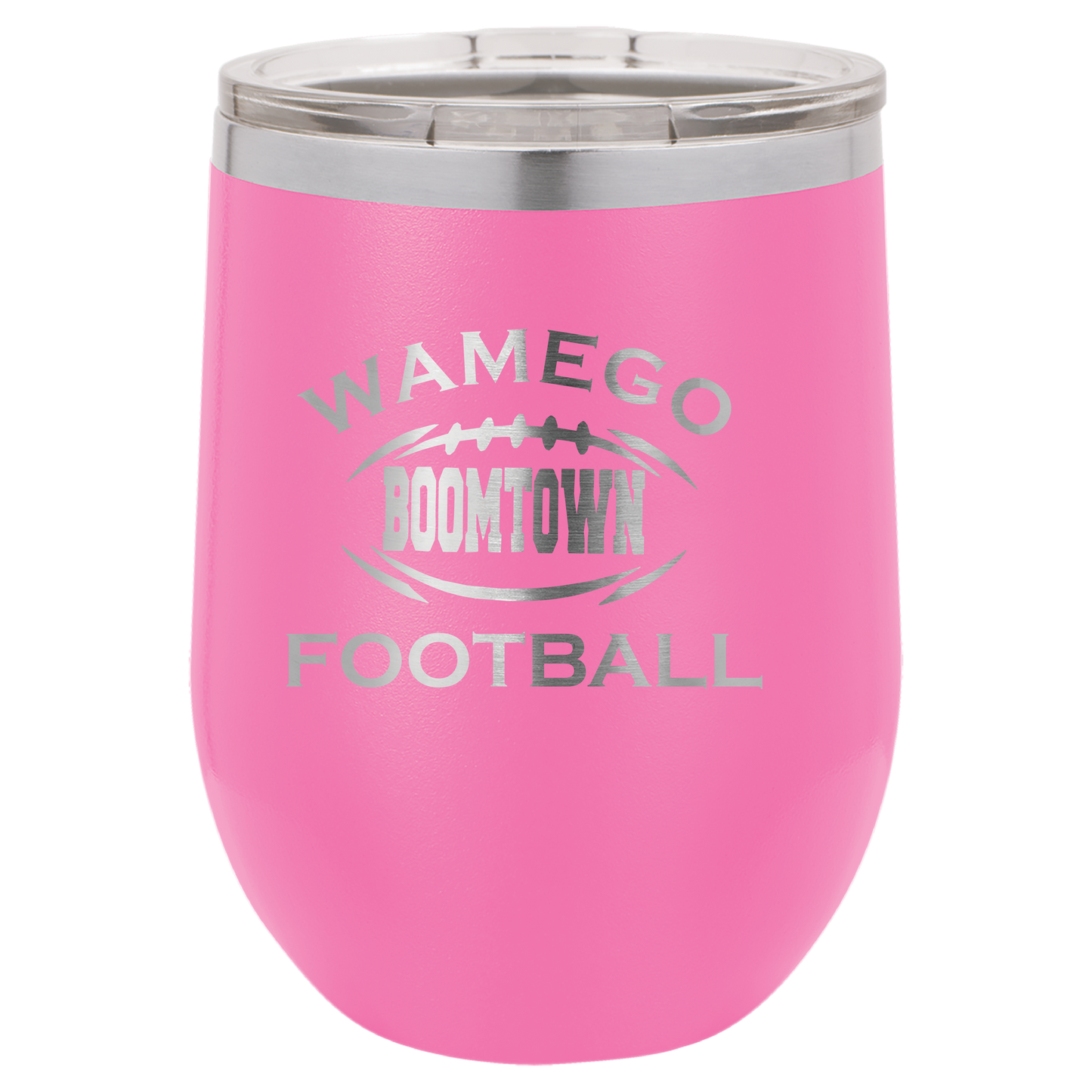 Wamego Boom Town Football Tumbler - Click for all color/size options