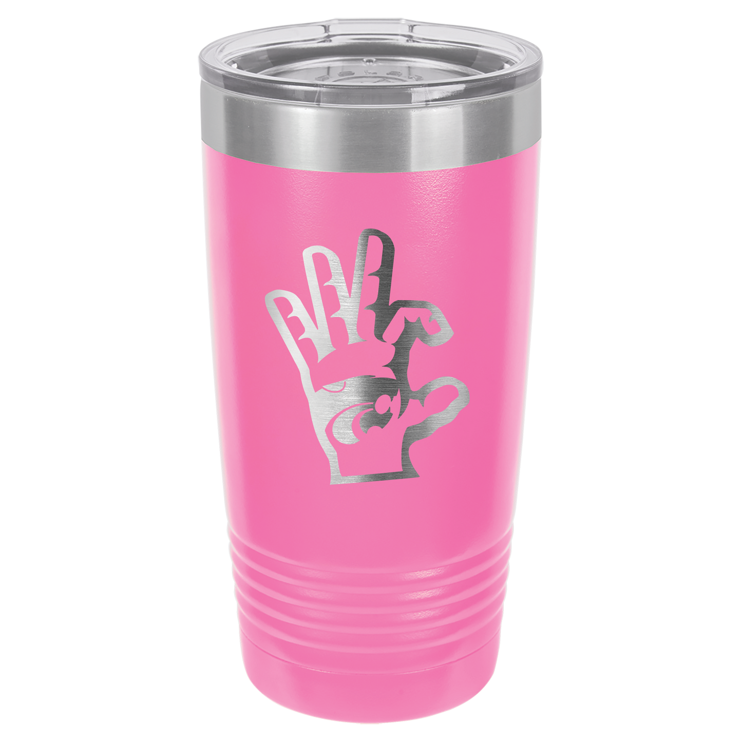 Wildcat Hand with Power Cat insulated Drinkware - Official Affinity Licensed Product - K-State