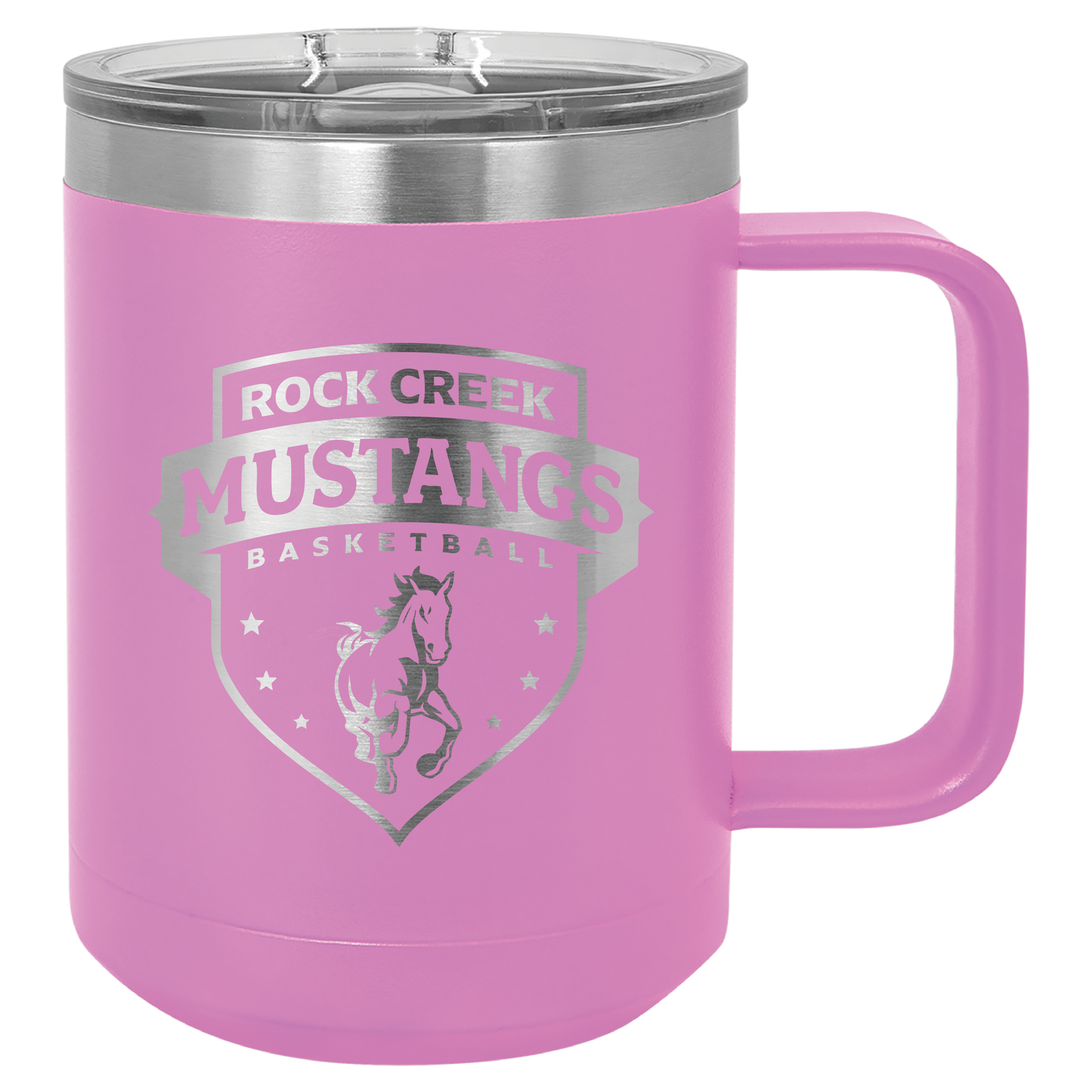 Rock Creek Basketball Tumbler - Click for all color/size options