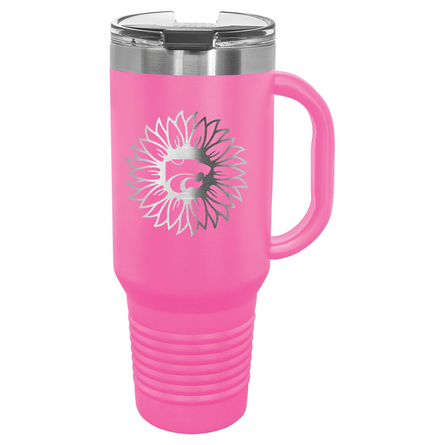 Power Cat Sunflower insulated Drinkware - Official Affinity Licensed Product - K-State