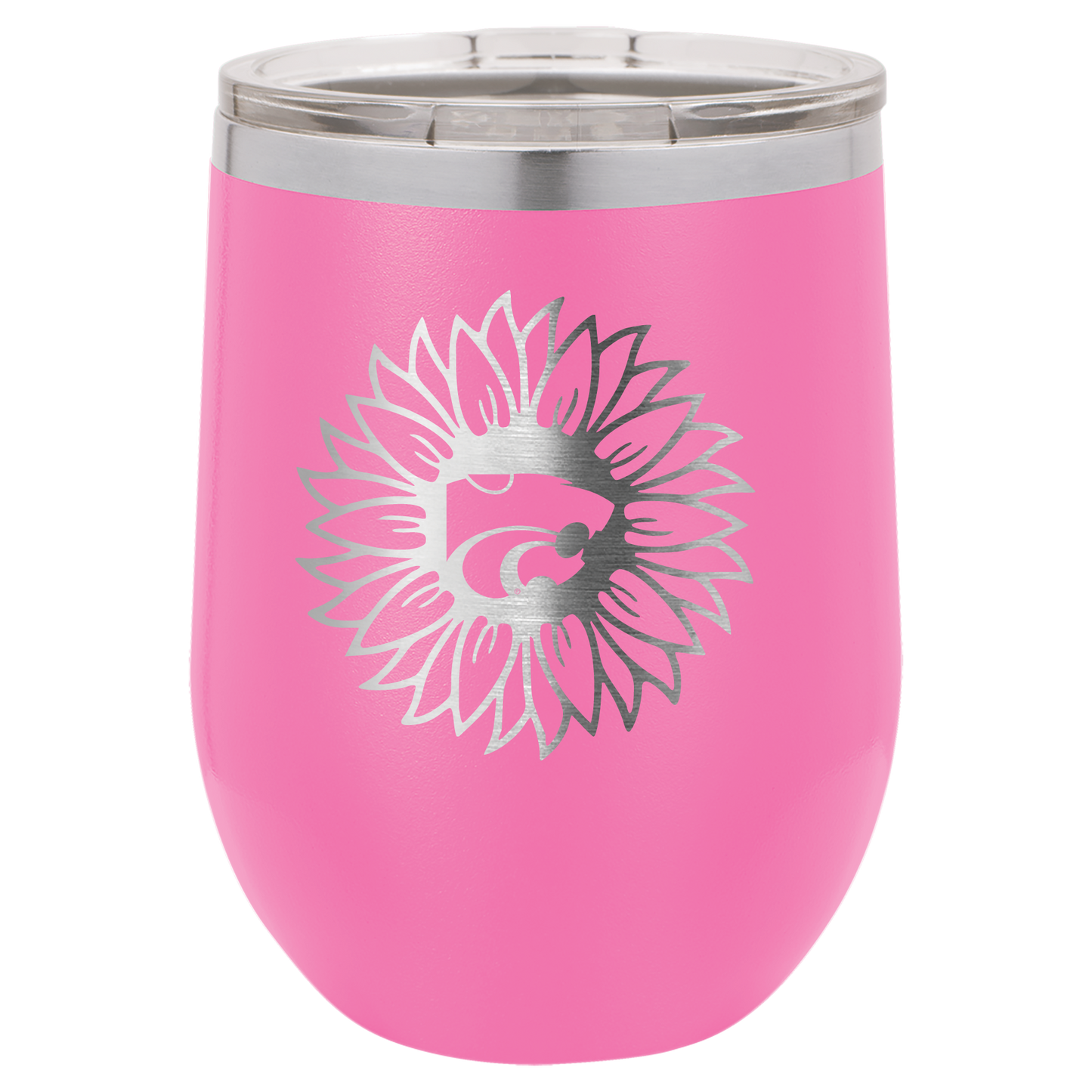 Power Cat Sunflower insulated Drinkware - Official Affinity Licensed Product - K-State