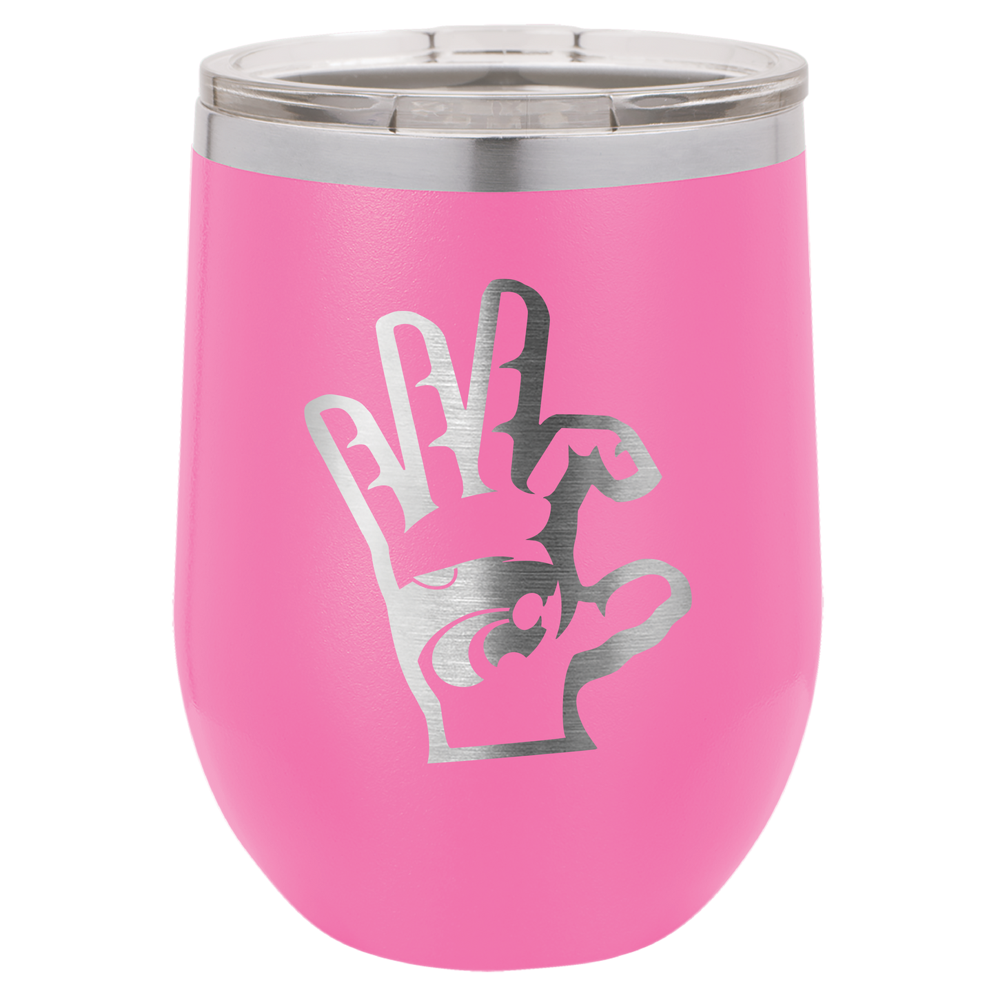 Wildcat Hand with Power Cat insulated Drinkware - Official Affinity Licensed Product - K-State