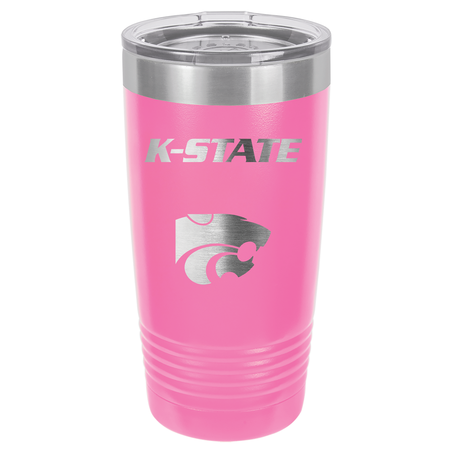 K-State with Power Cat insulated Drinkware - Official Affinity Licensed Product - K-State