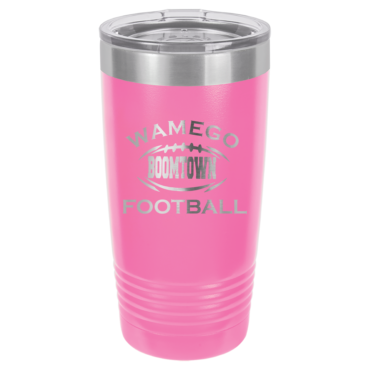 Wamego Boom Town Football Tumbler - Click for all color/size options