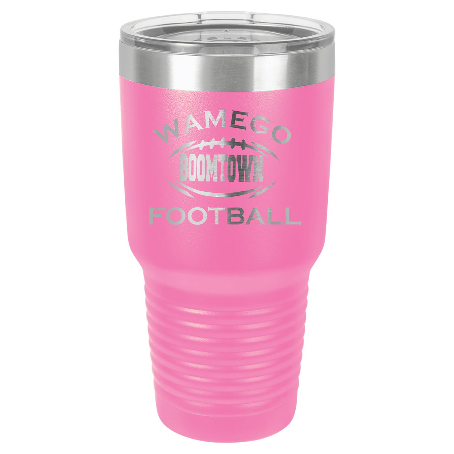 Wamego Boom Town Football Tumbler - Click for all color/size options