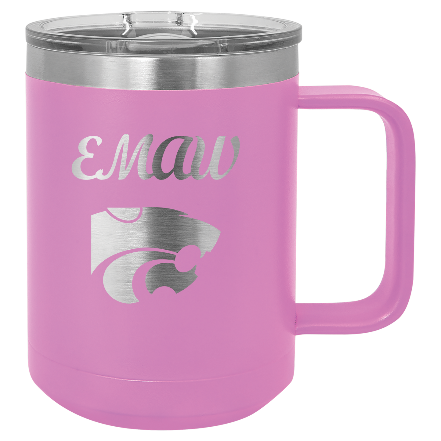 EMAW with Power Cat insulated Drinkware - Official Affinity Licensed Product - K-State