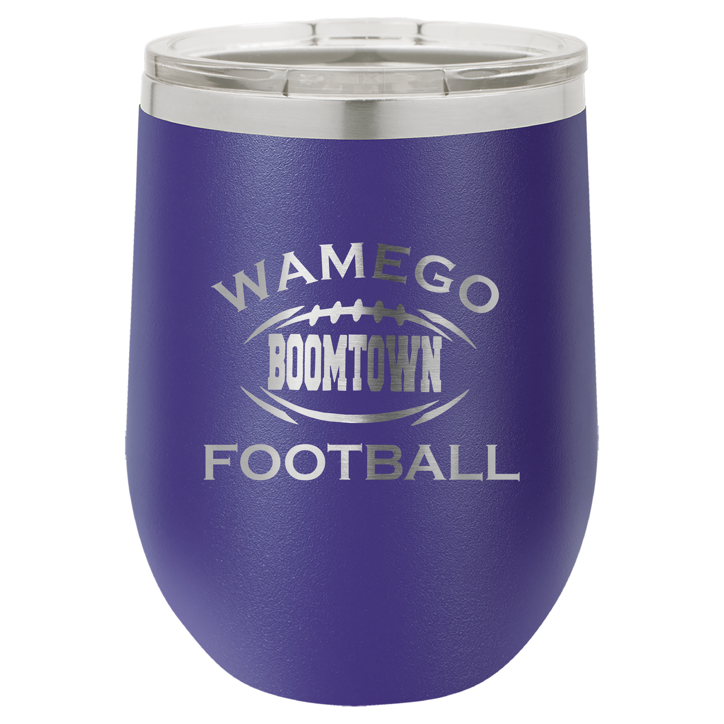 Wamego Boom Town Football Tumbler - Click for all color/size options