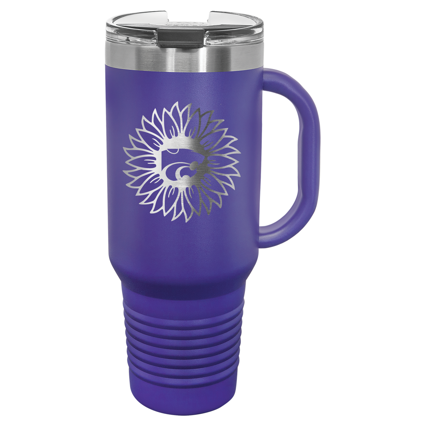 Power Cat Sunflower insulated Drinkware - Official Affinity Licensed Product - K-State