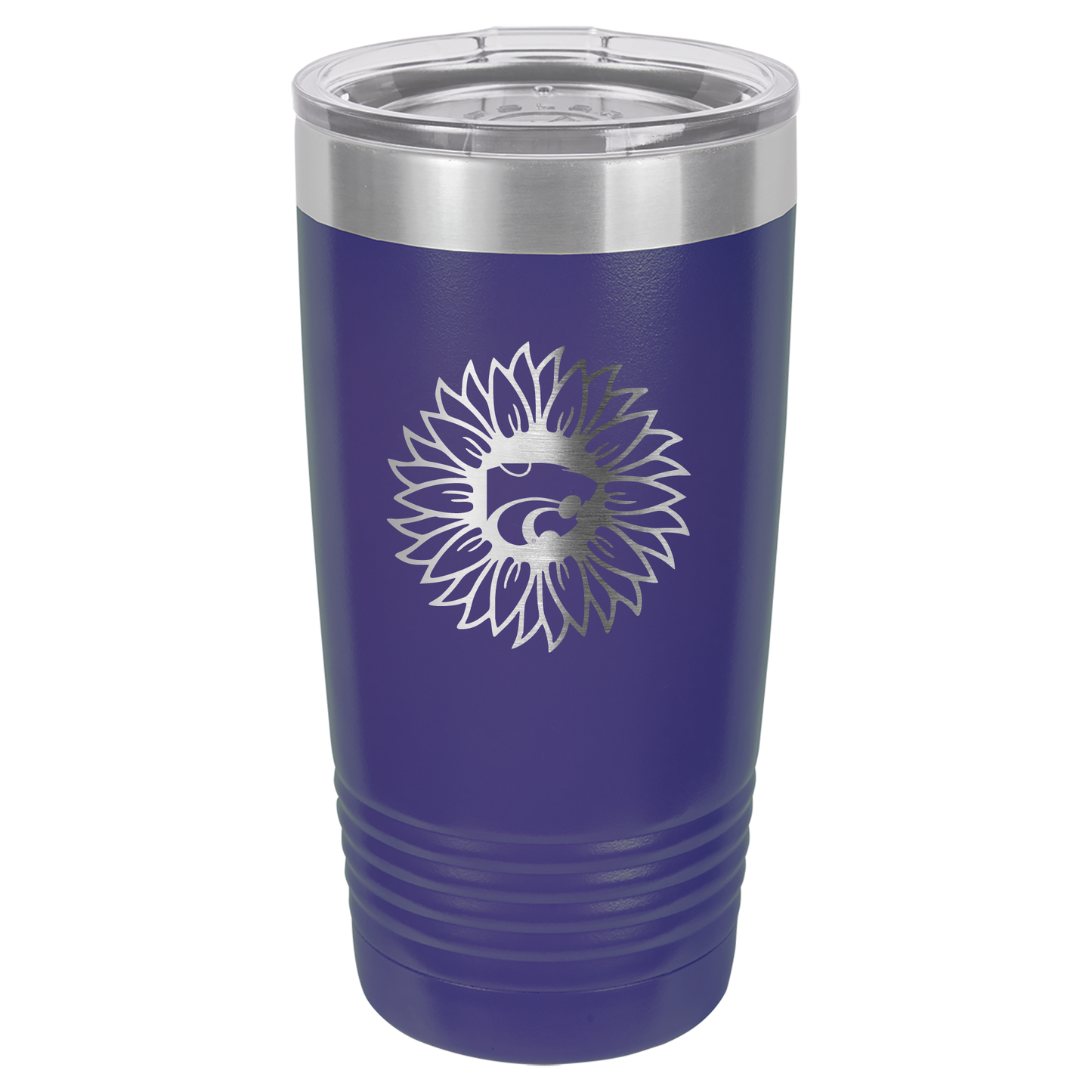 Power Cat Sunflower insulated Drinkware - Official Affinity Licensed Product - K-State