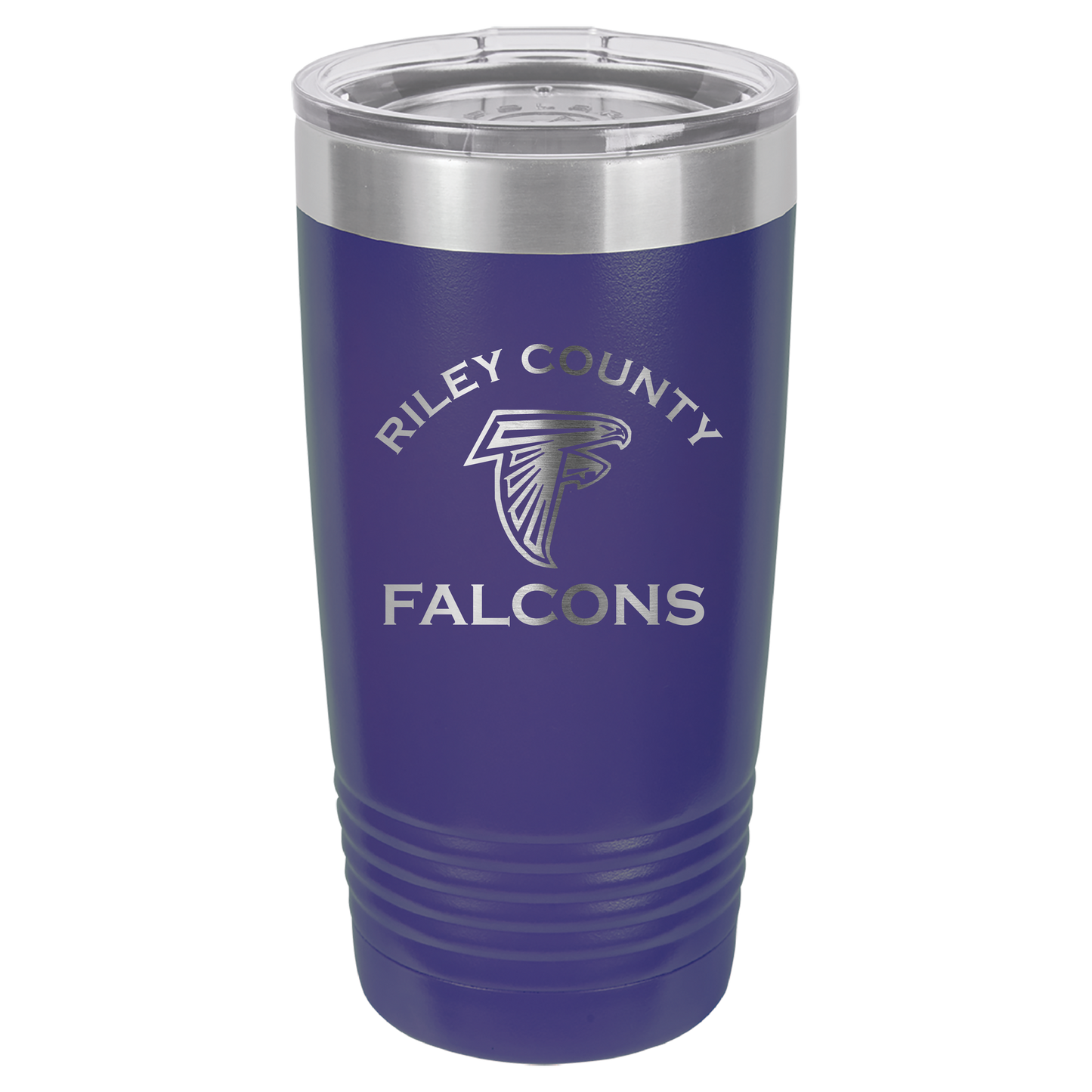 Riley County Falcons Tumbler - Click for all color/size options