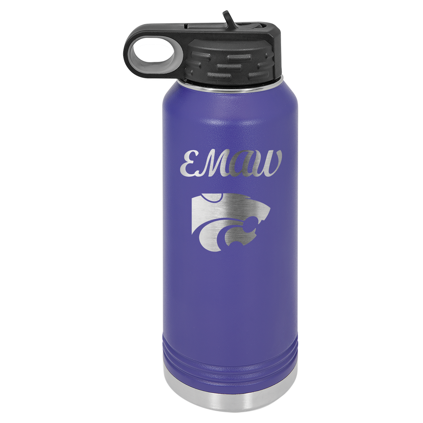 EMAW with Power Cat insulated Drinkware - Official Affinity Licensed Product - K-State